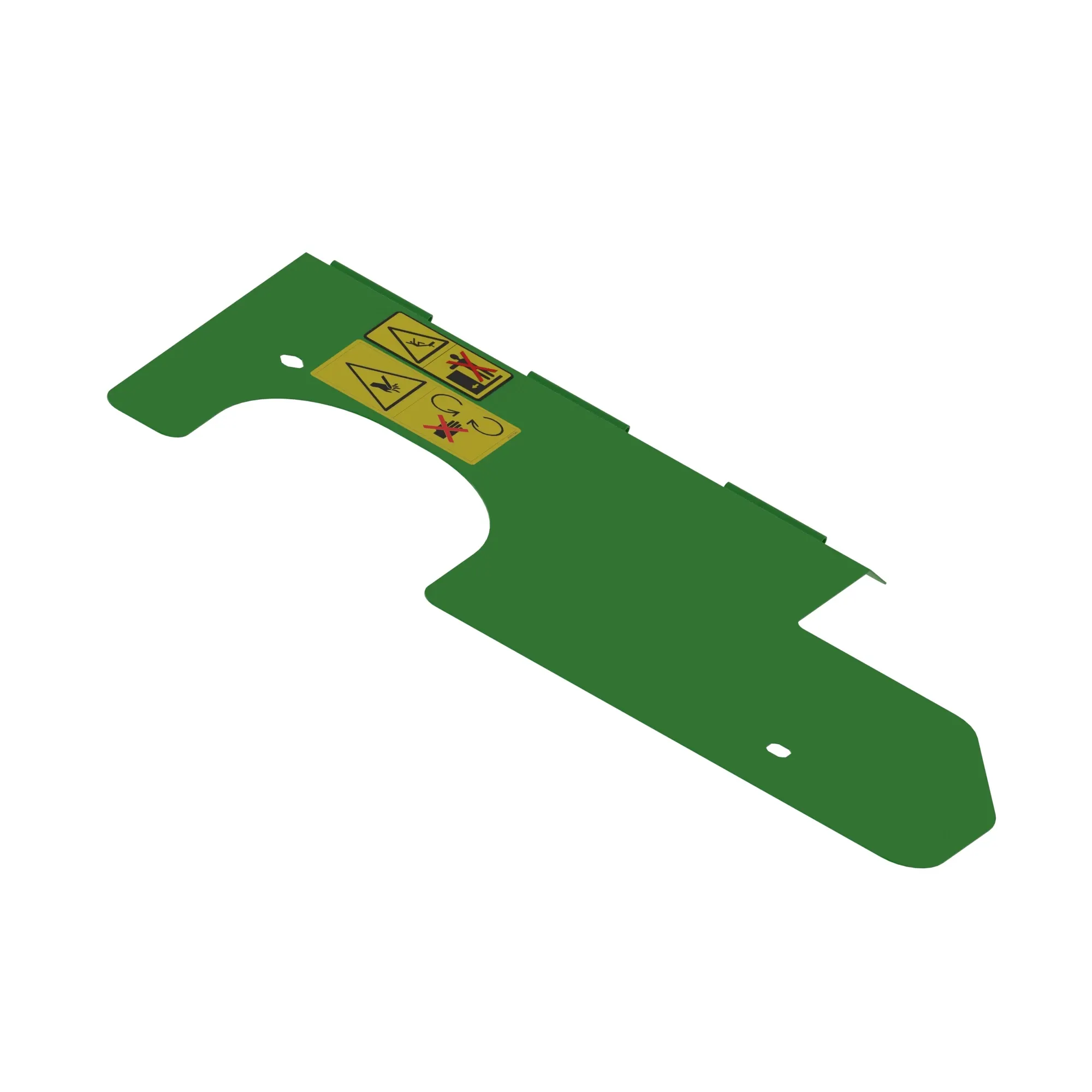 John Deere Engine Compartment Fan Door - AH226389