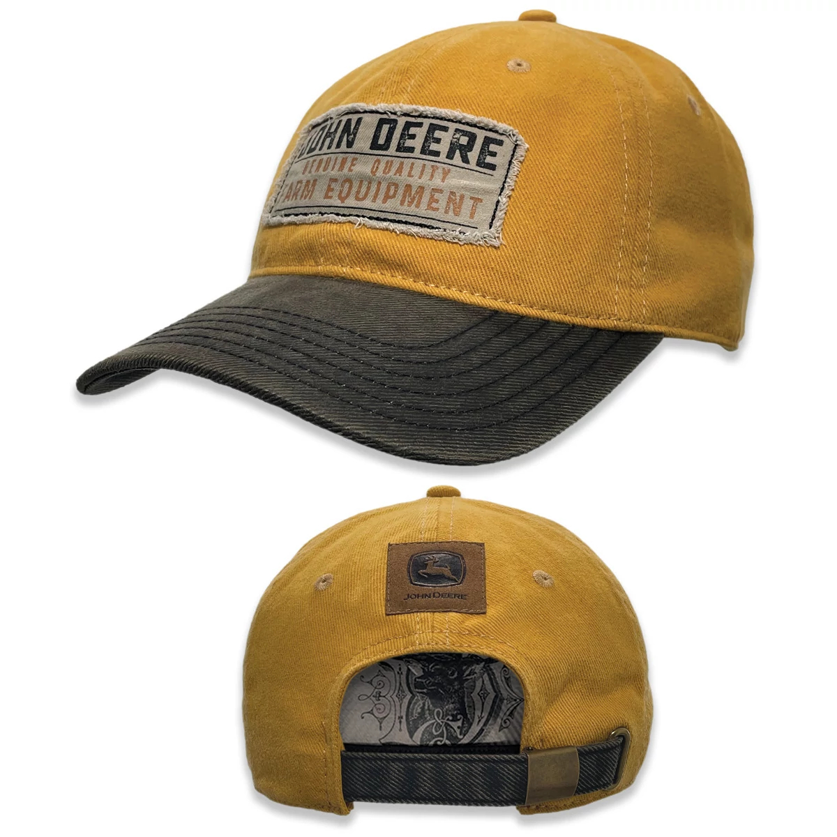 Quality Farm Equipment Distressed Patch Hat