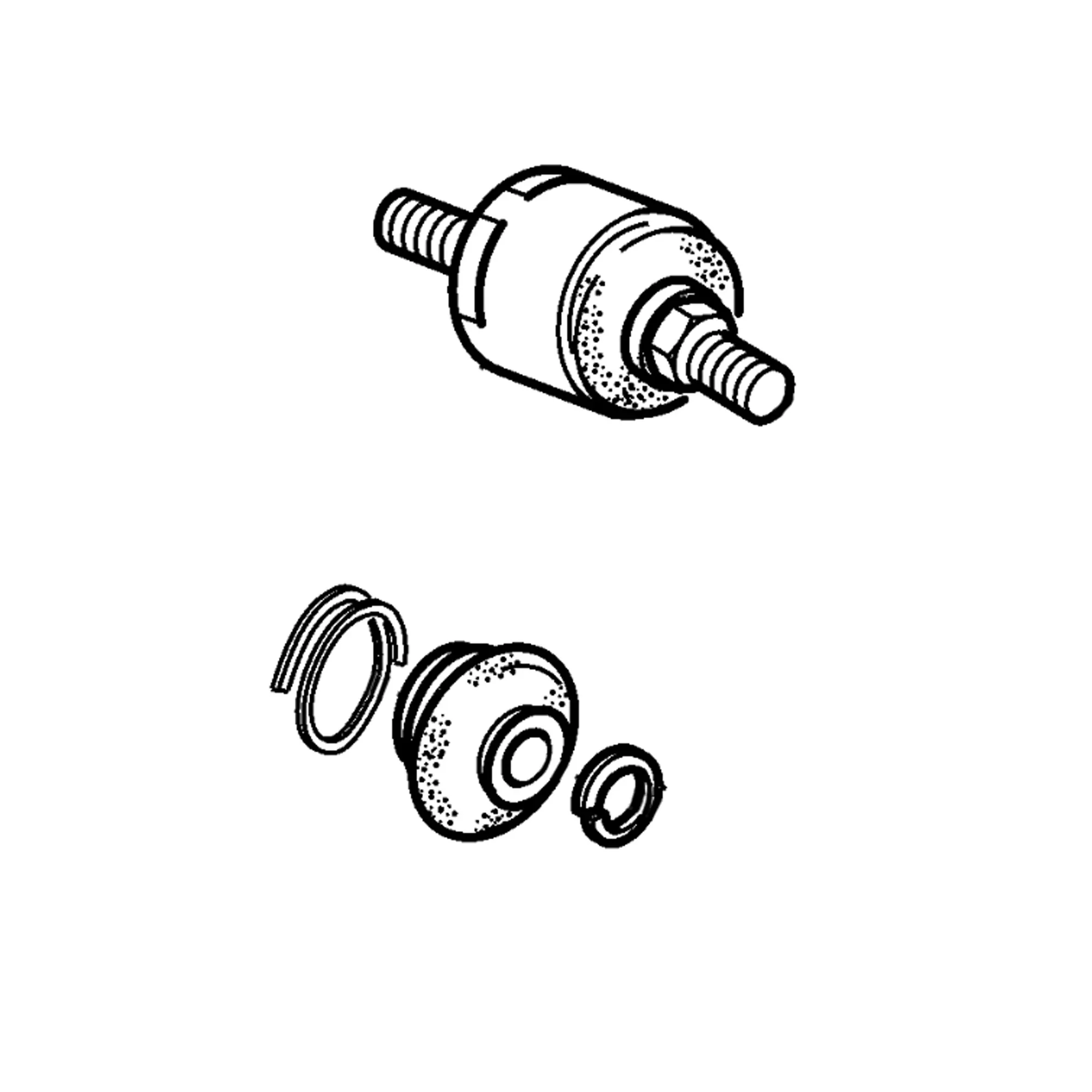 John Deere MFWD Axle Tie Rod Assembly  - AL204781