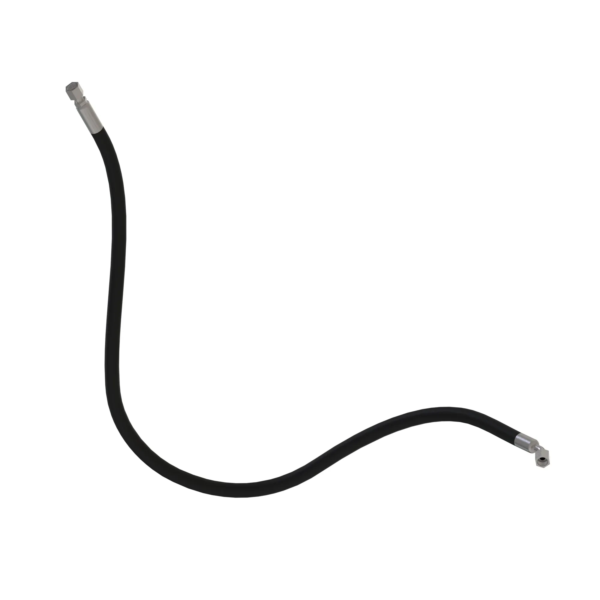 John Deere Rear Steering Plumbing Hydraulic Hose - AT341724