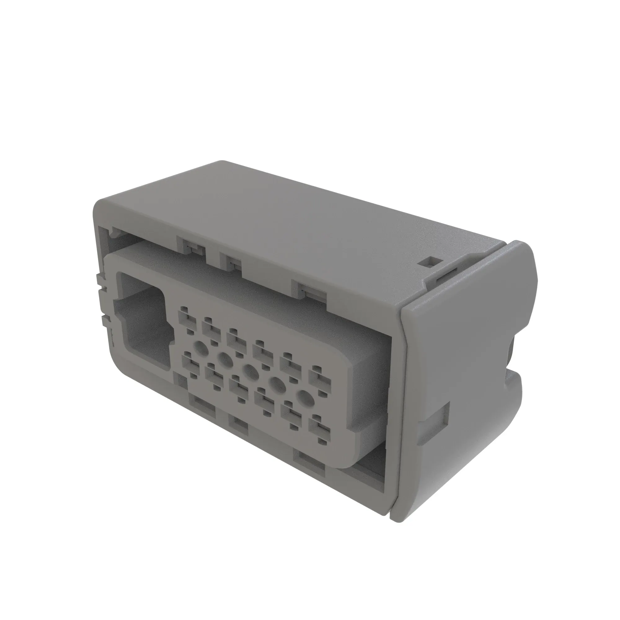 CONN TYCO HDSCNET+ 14W MS BLK PLSTC