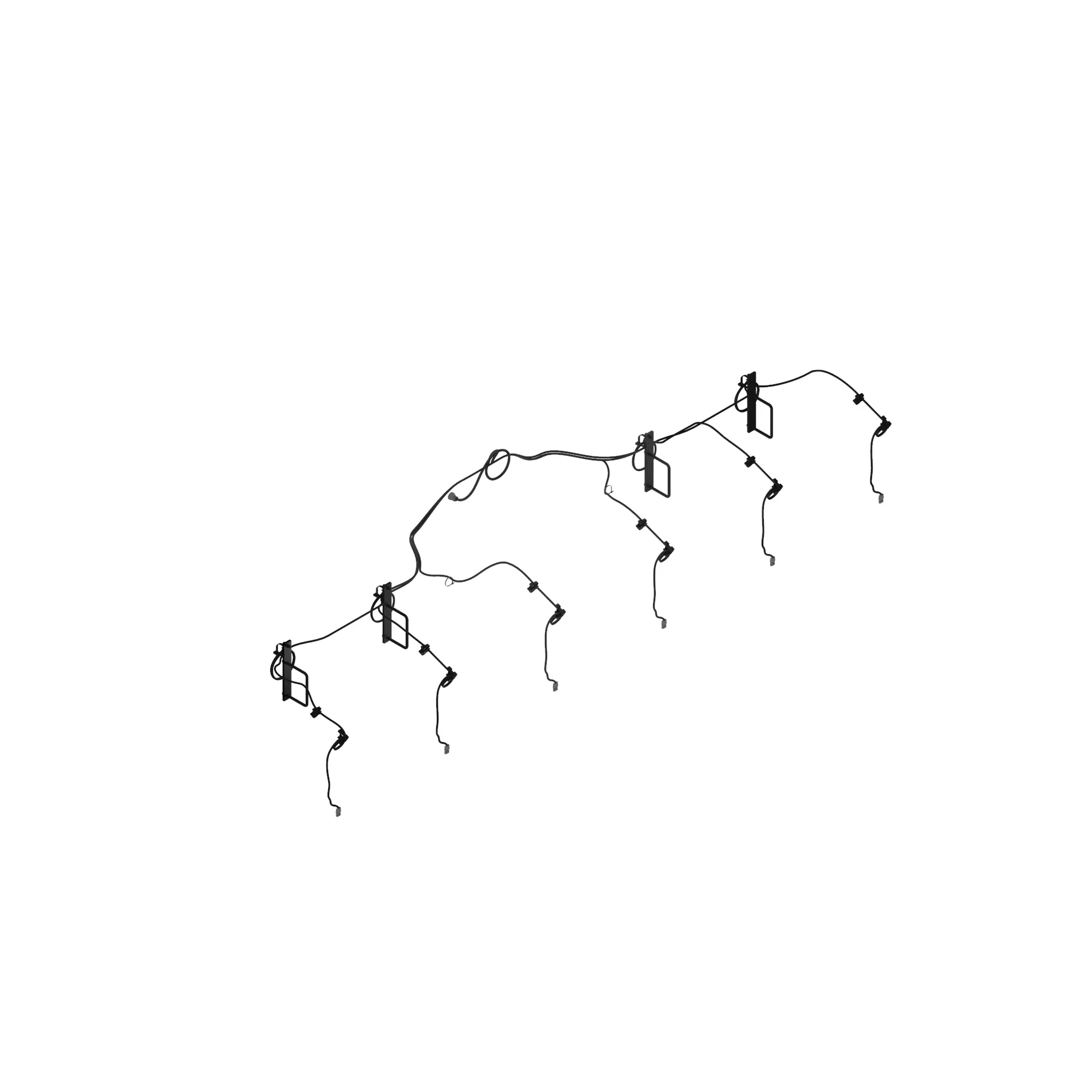 John Deere 6 Row Narrow Wiring Harness - AA36664
