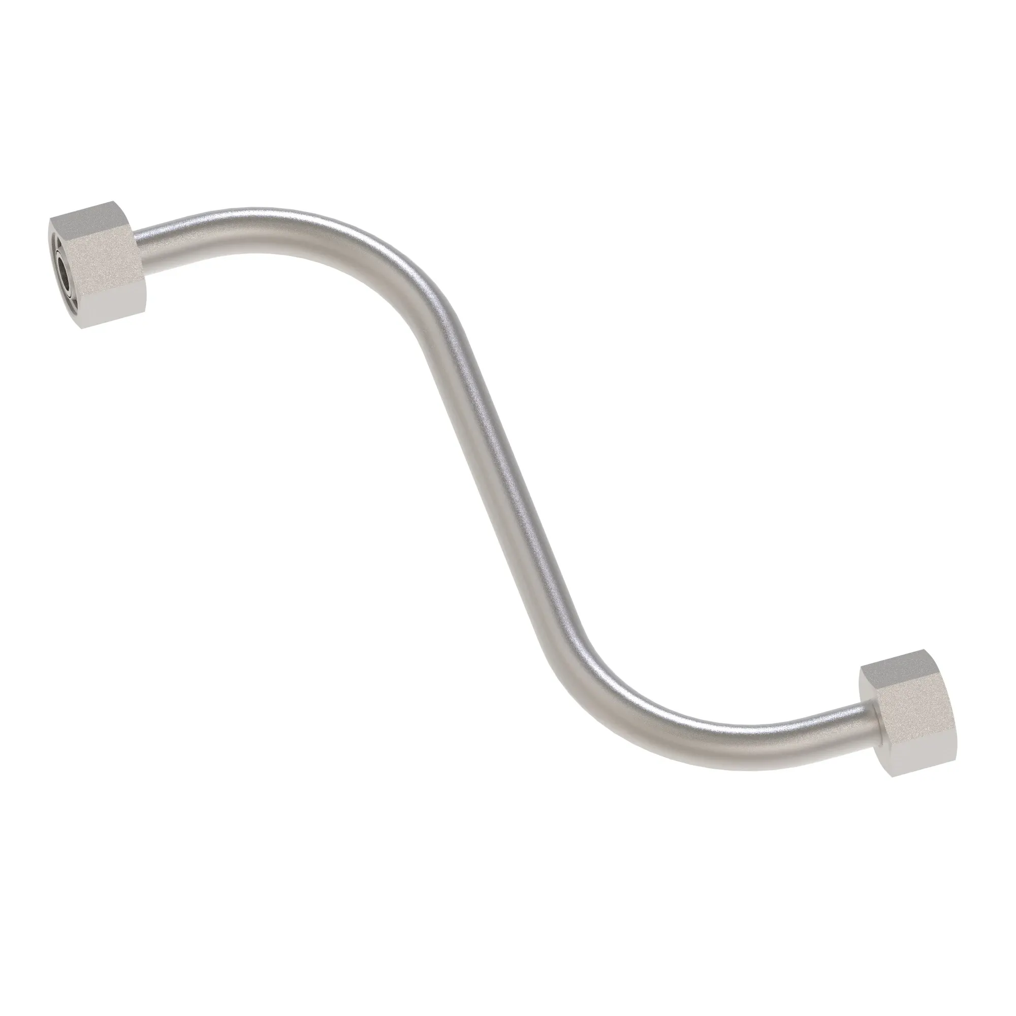 John Deere Cutting Platform Lift Cylinders Oil Line - DQ22365