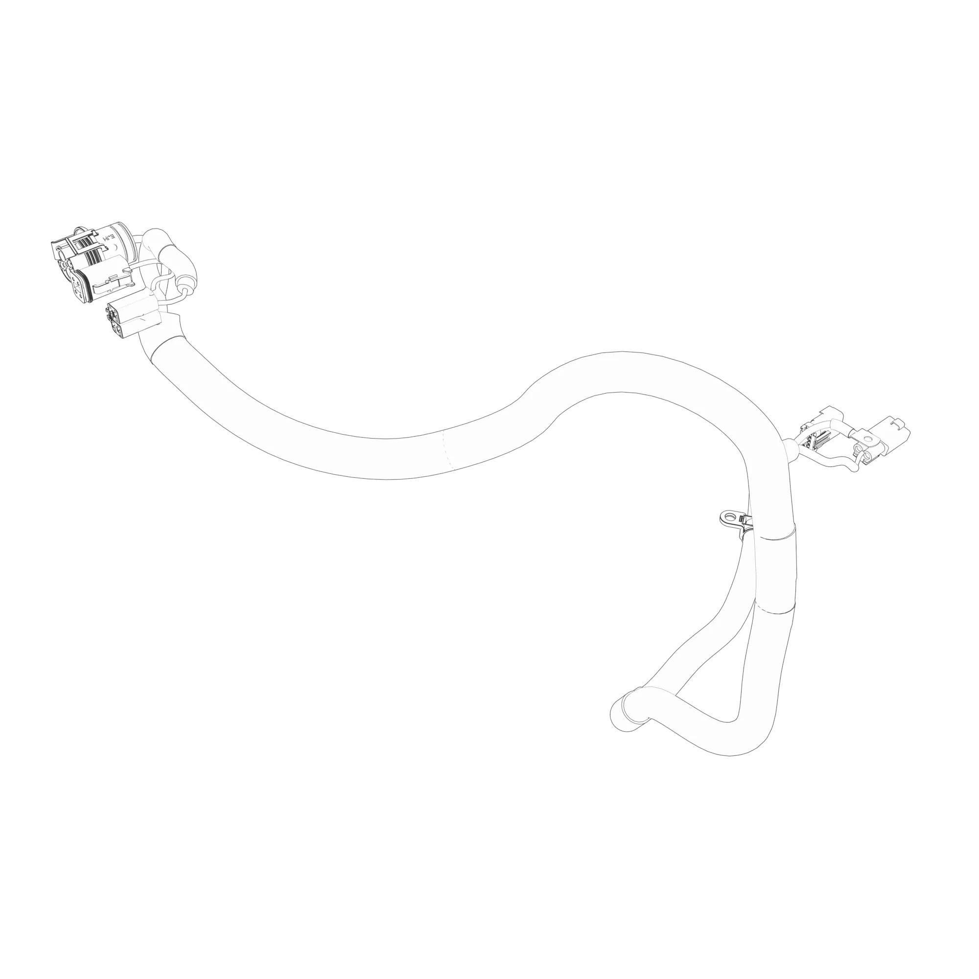 John Deere Power Socket Wiring Harness - AL234388