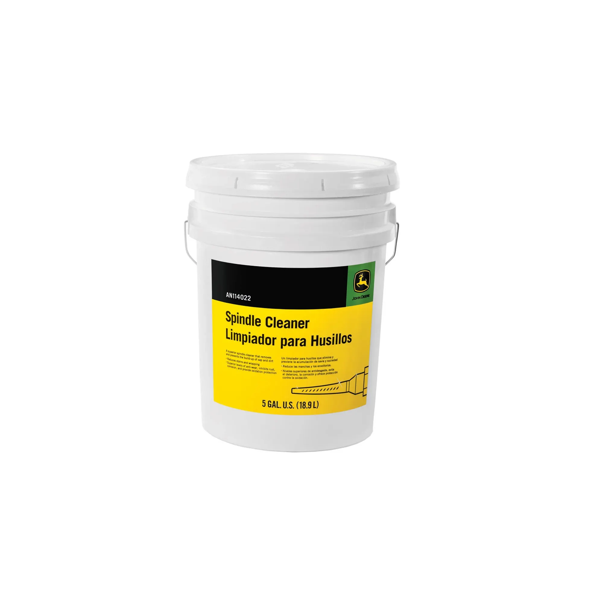 John Deere Cotton Picker Spindle Cleaner, 18.9 Liter (5 Gallon) - AN114022