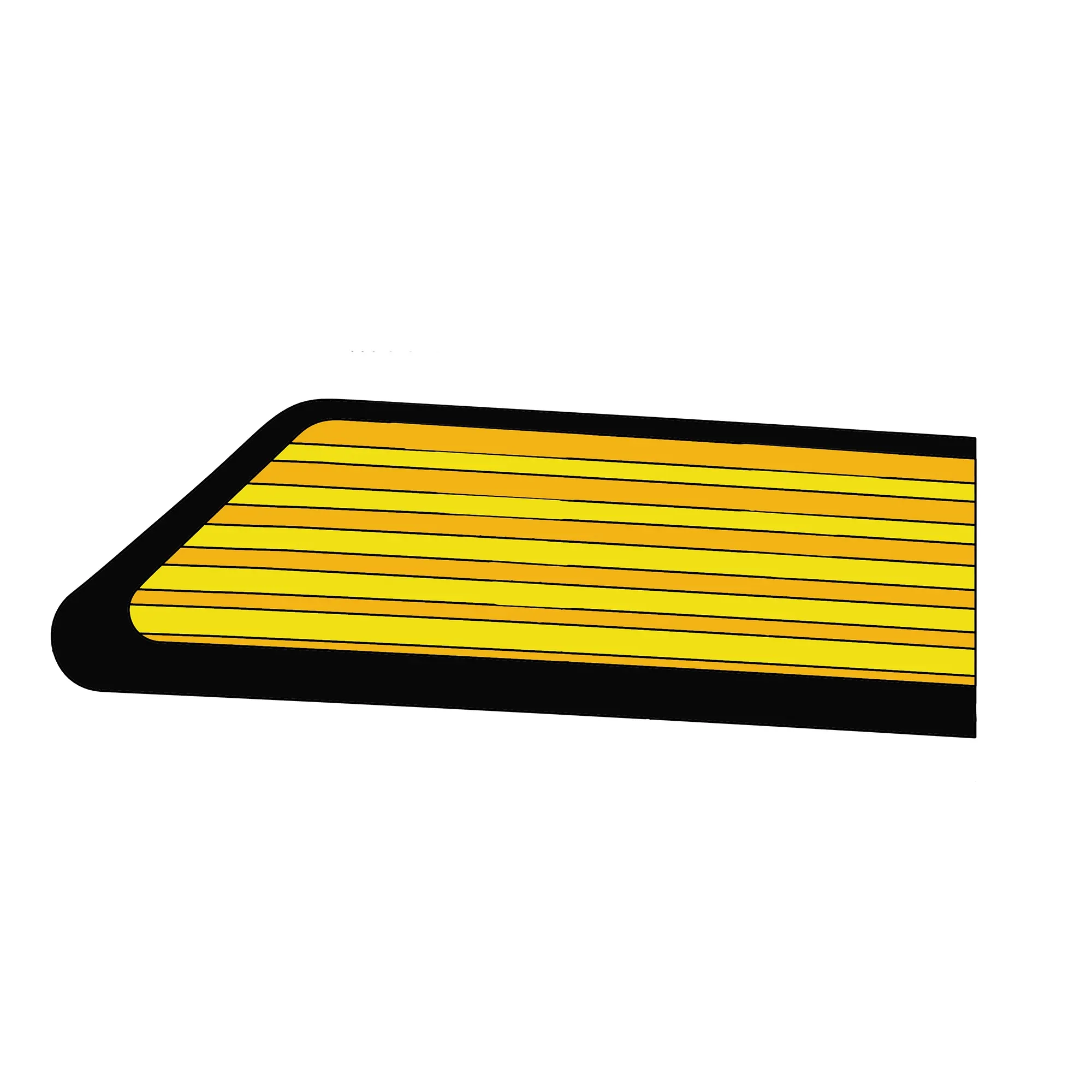 John Deere Cowl Stripe Label, Right Side - LVU26502