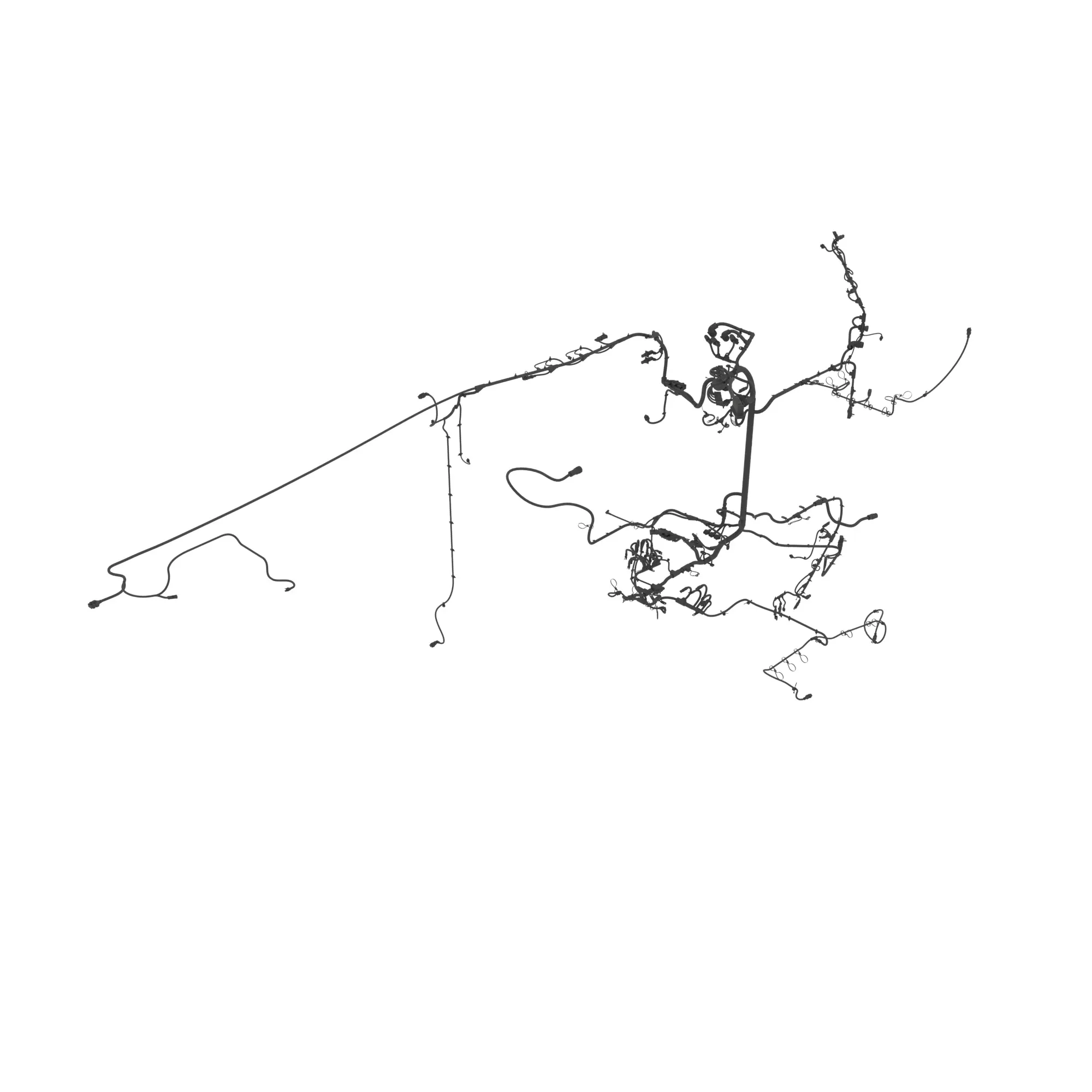 John Deere Narrow Body Front Main Wiring Harness - AXE71786