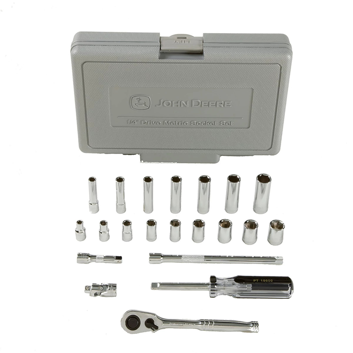 "21-pc Metric 1/4\" Socket Set"