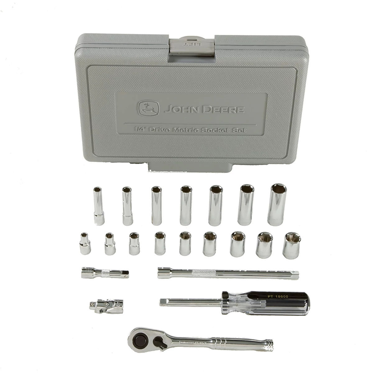 "21-pc Metric 1/4\" Socket Set"