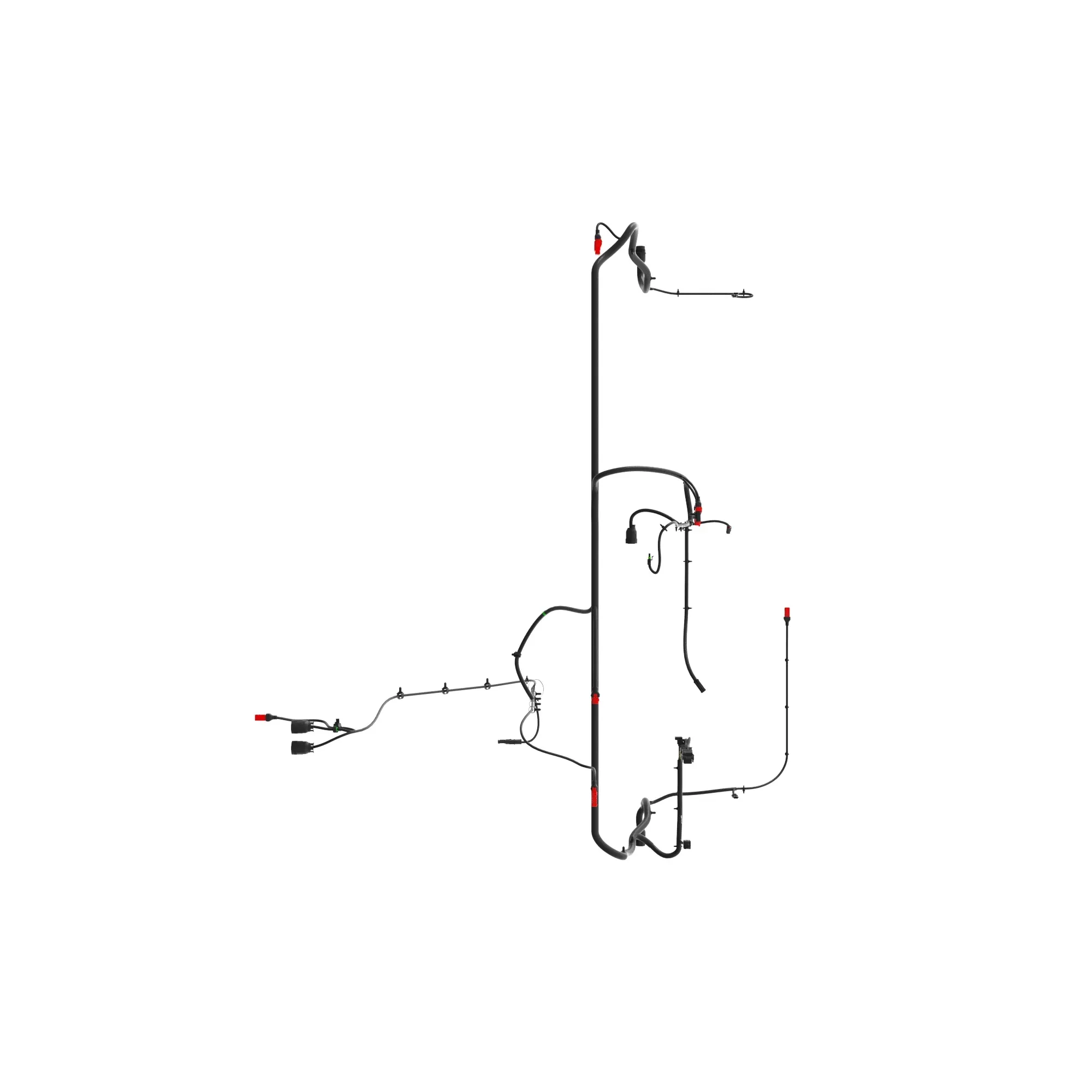 WIRING HARNESS, CENTER FRAME - HIGH