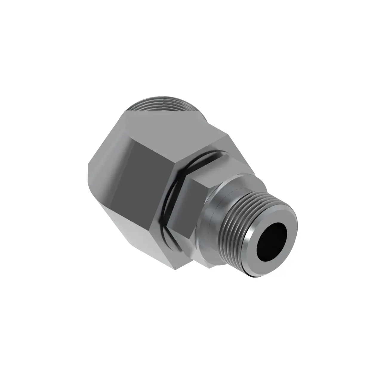 45 DEG ADJ STUD ELBOW (SDE45), ORFS
