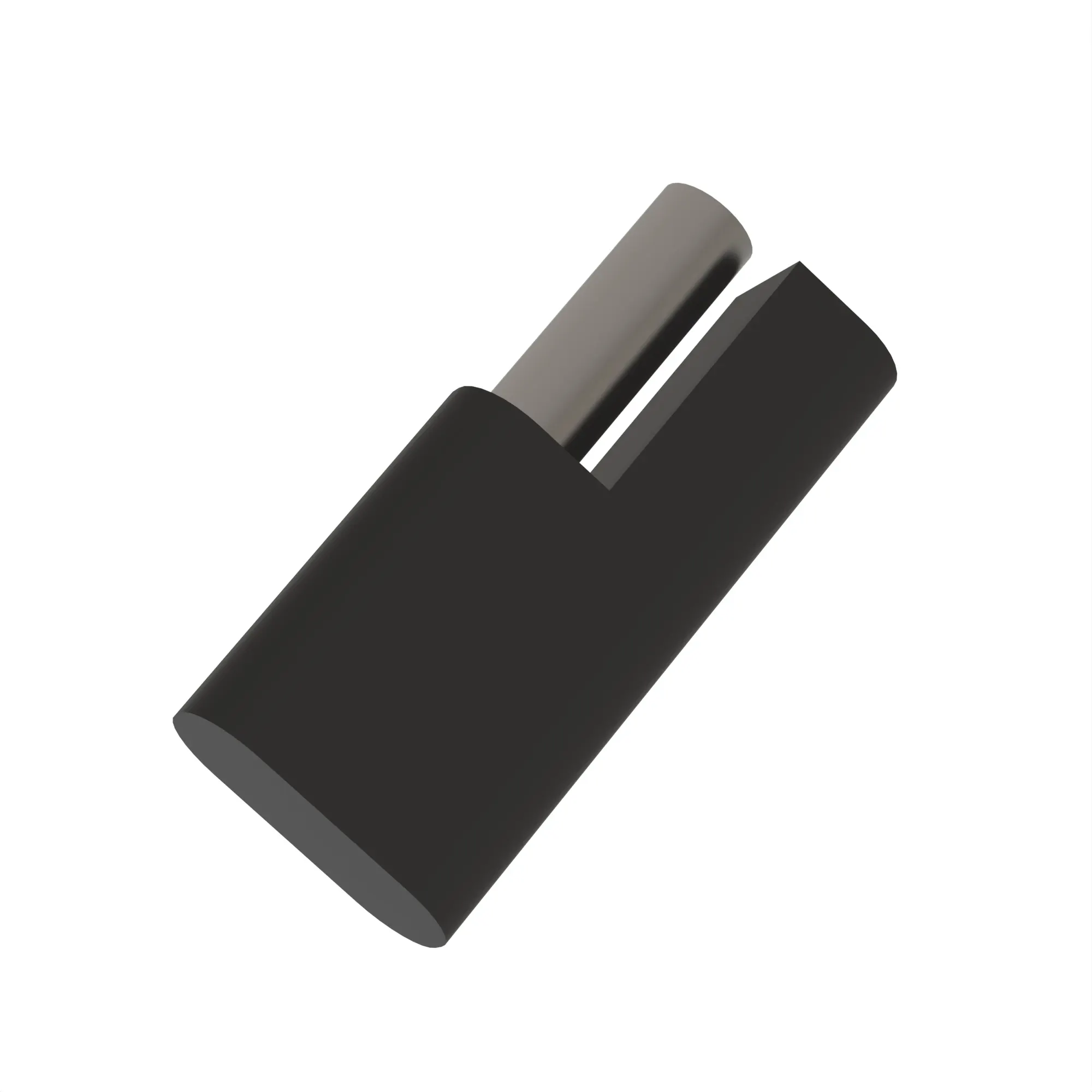 CONN MONONA DIODE 2W BLK PLSTC