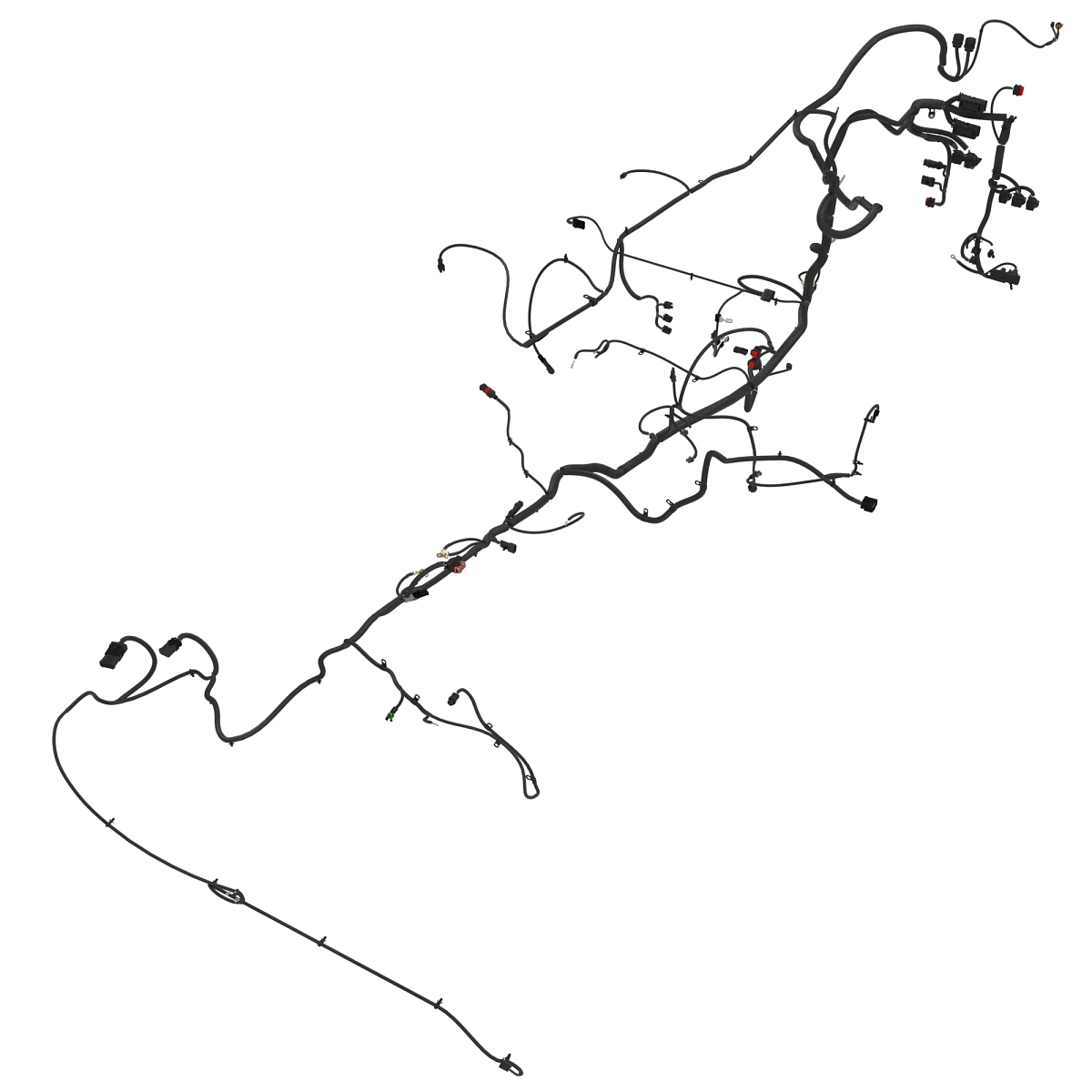 Chassis Wiring Harness, 13.5L, S2/3