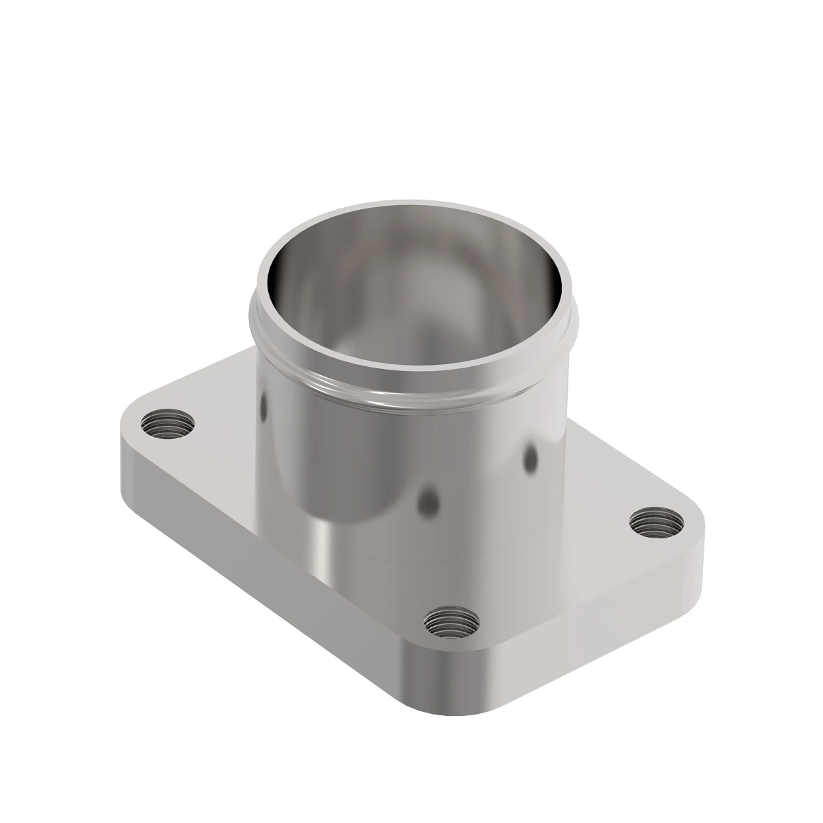 Flange Fitting, Hose Bead