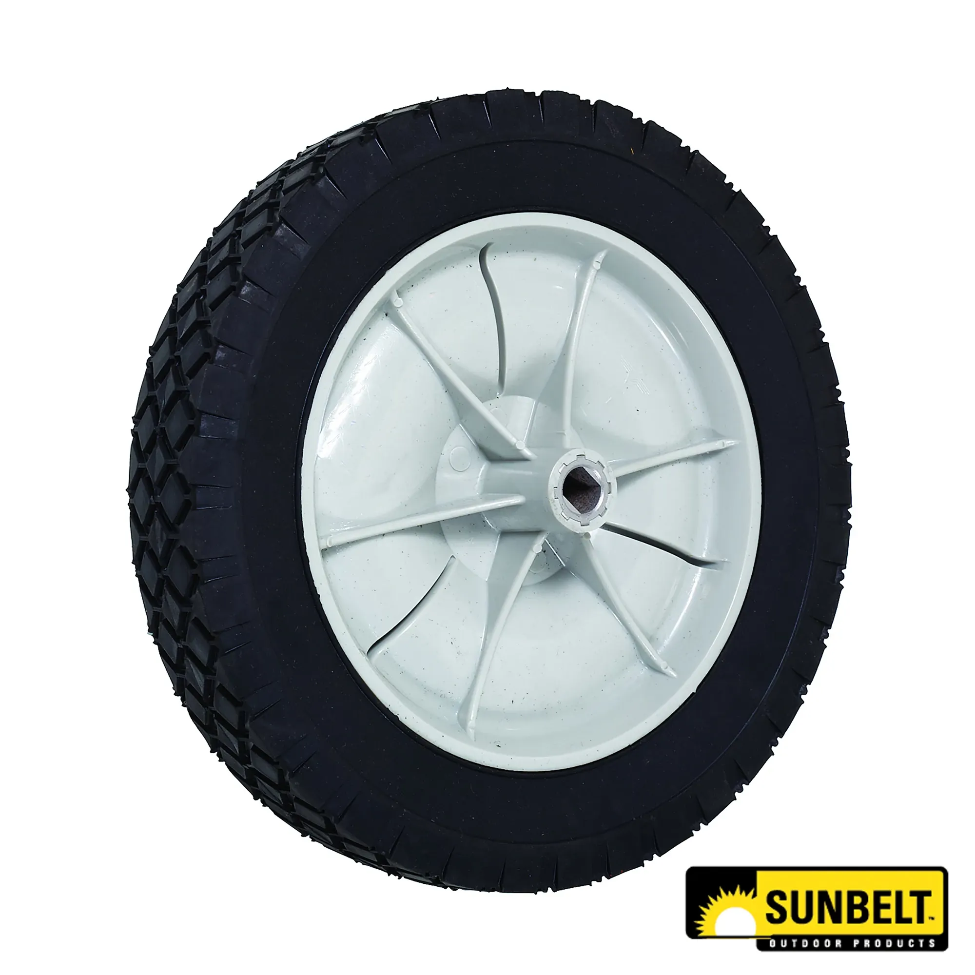 Sunbelt Plastic Gray Deck Wheel, 10 X 1.75 - A-B1SB8932