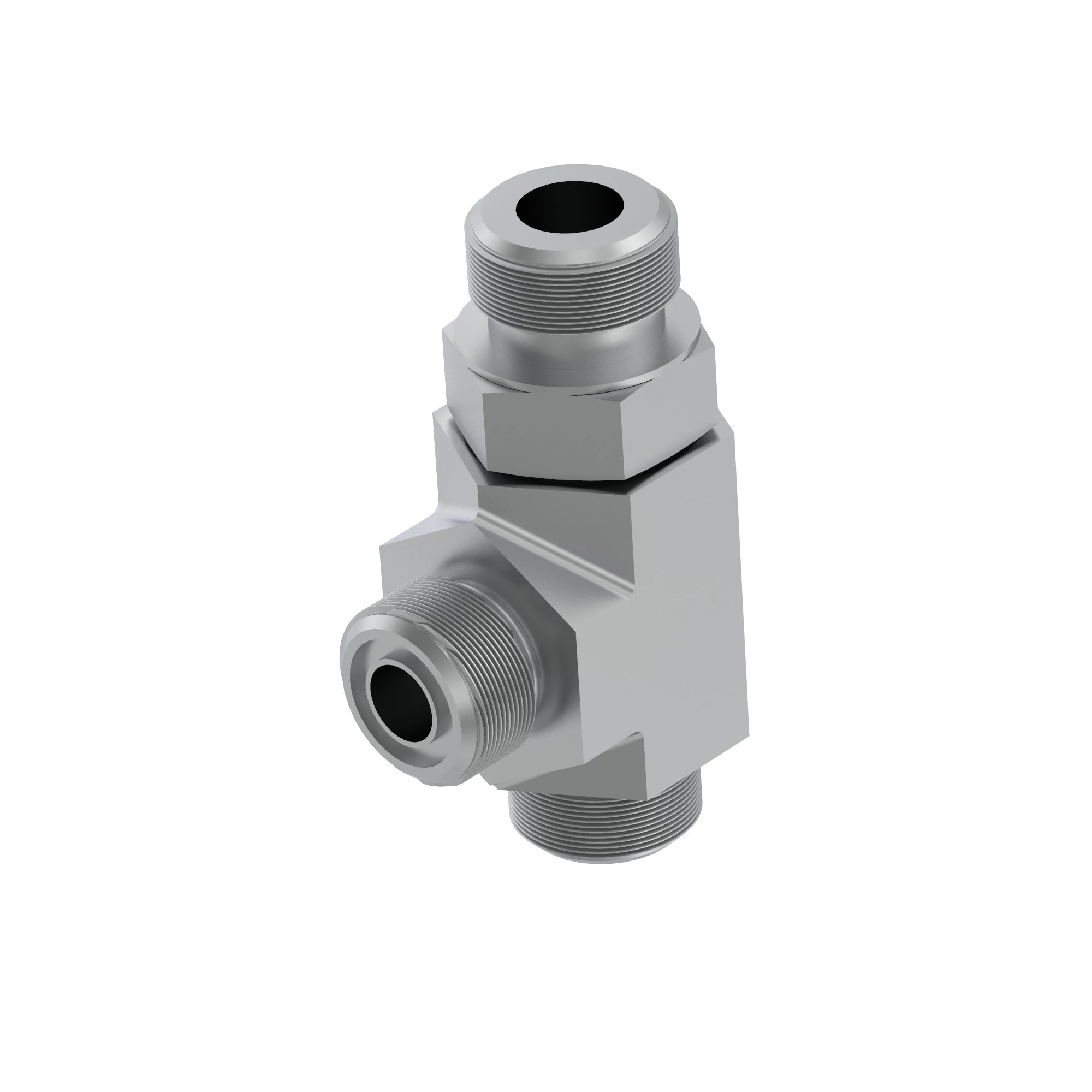 SWIVEL BRANCH TEE,O-RING FSF