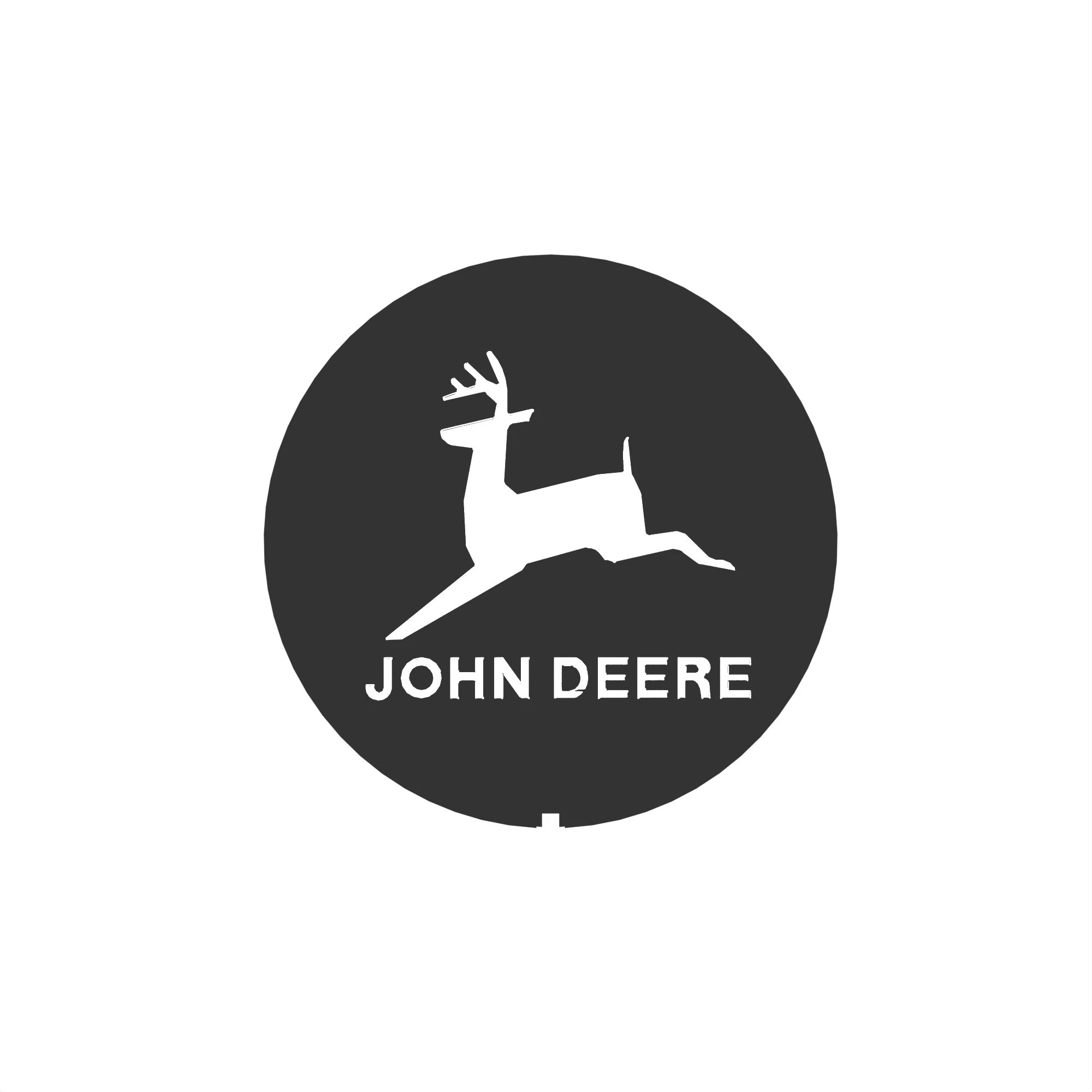 John Deere Label, Steering Wheel - M126323