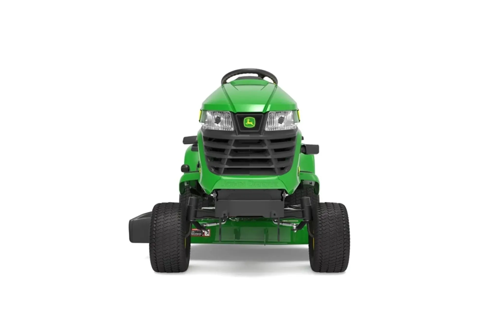 Studio image with a front left view of X350 Select Series Lawn Tractor