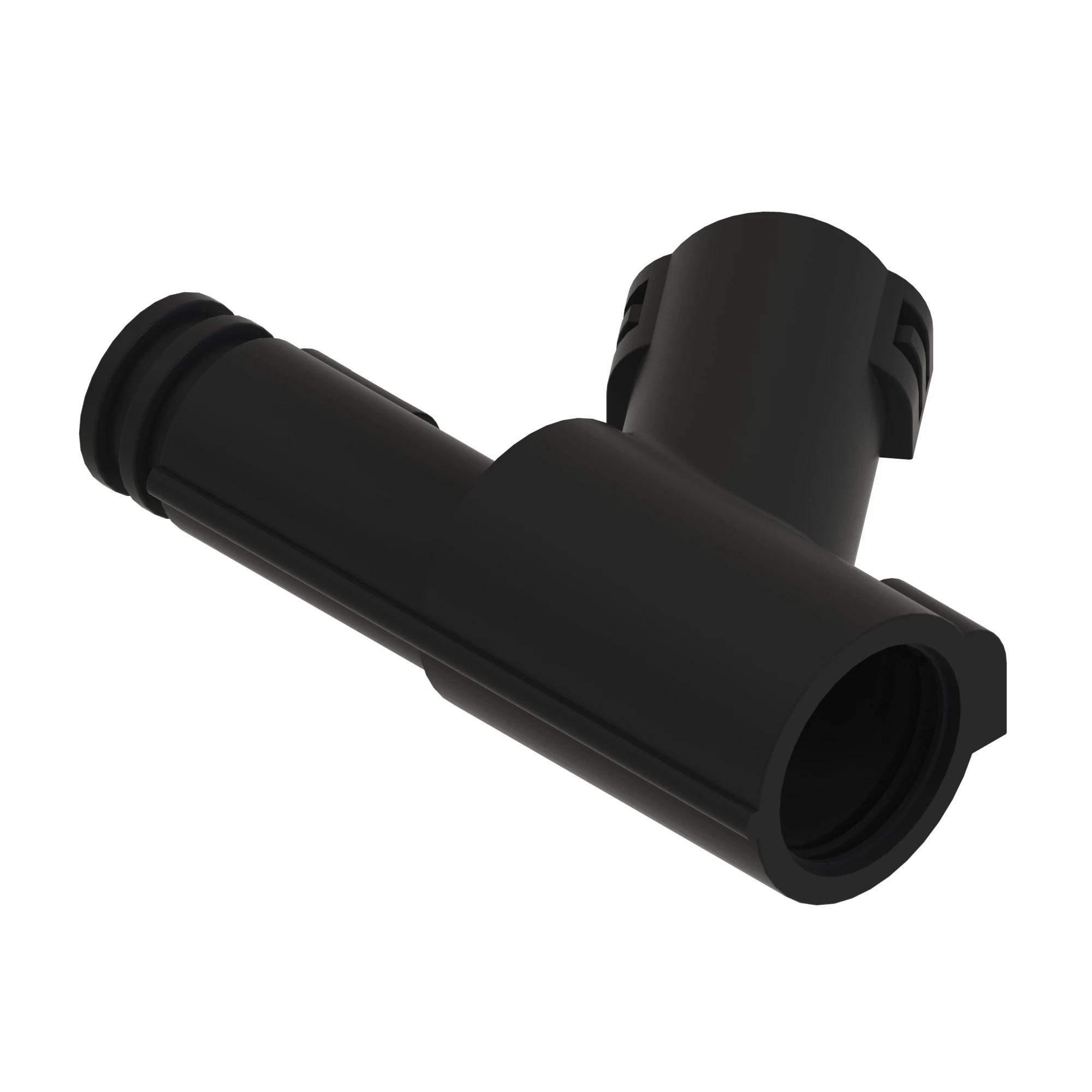 SCHLEMMER Y-MANIFOLD BLACK PLSTC