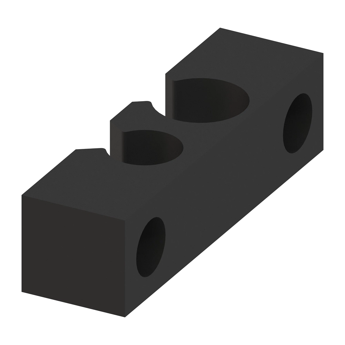 6WD Return Hose Clamp at En