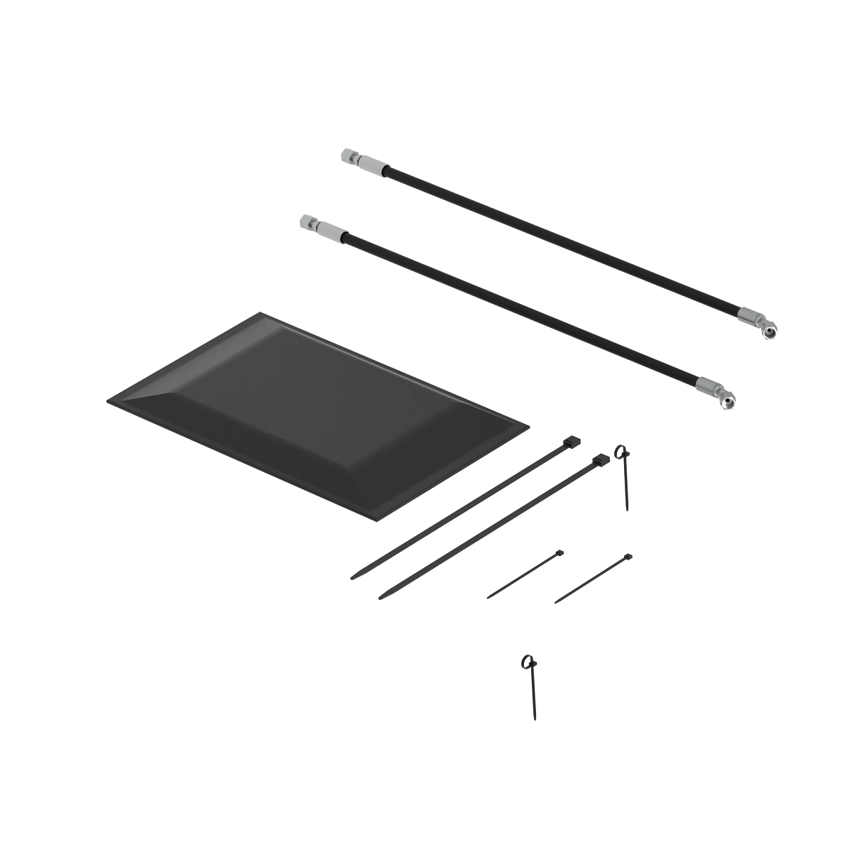 John Deere 3-Function Hoses and Parts - BW16636