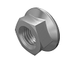 John Deere Hexagonal Lock Nut, M6 - E63524