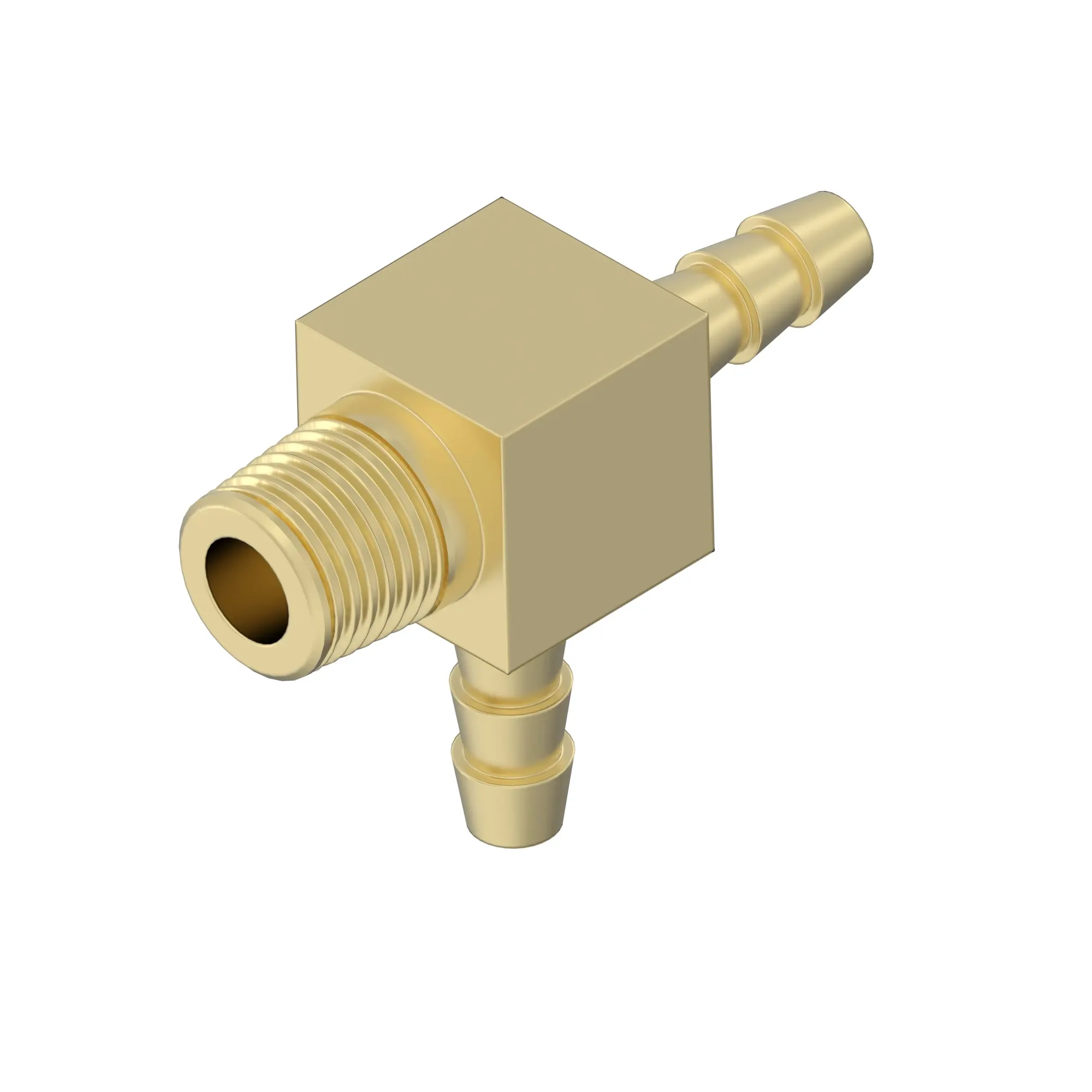 FITTING, BARBED FITTING, 1/4" NPT T