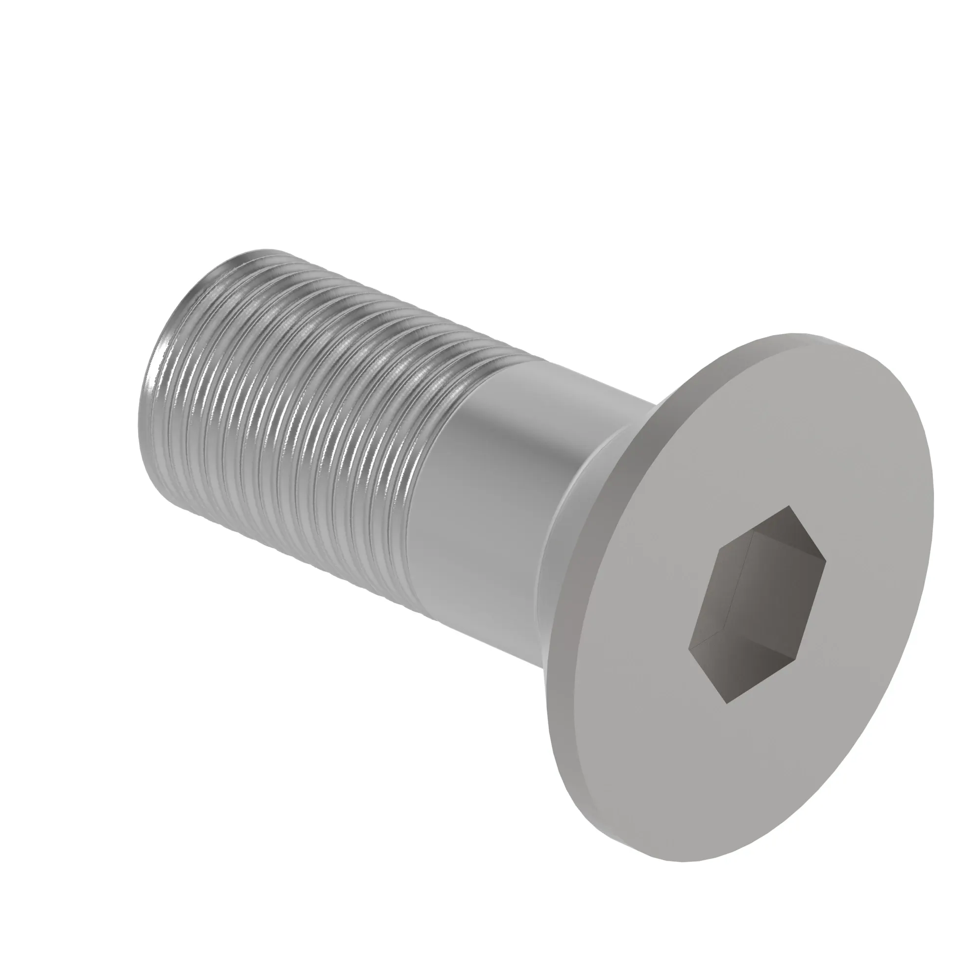 SCREW, HEX FLAT CTSK HEAD, METRIC