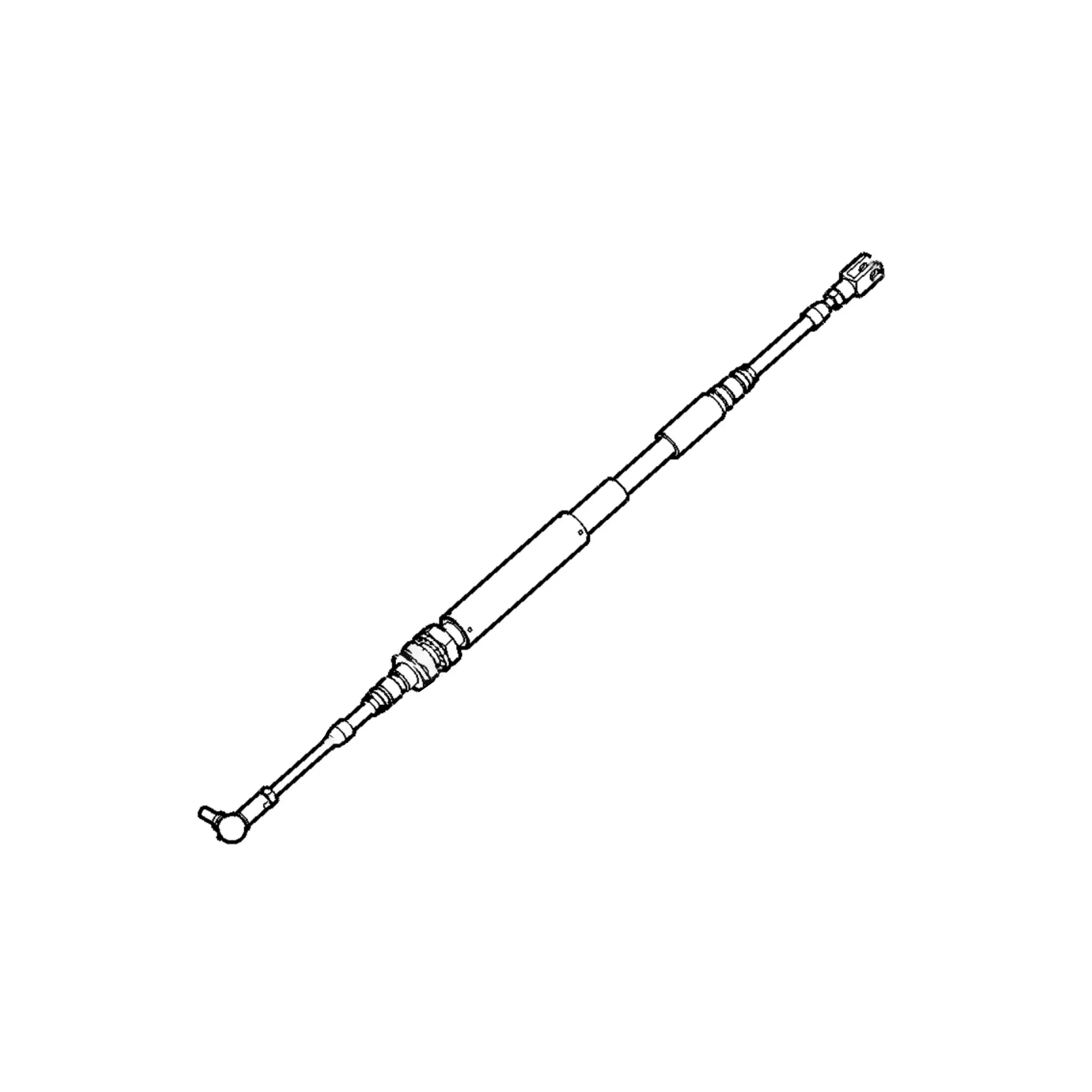 John Deere PTO Clutch Control Drive Cable - ER402198