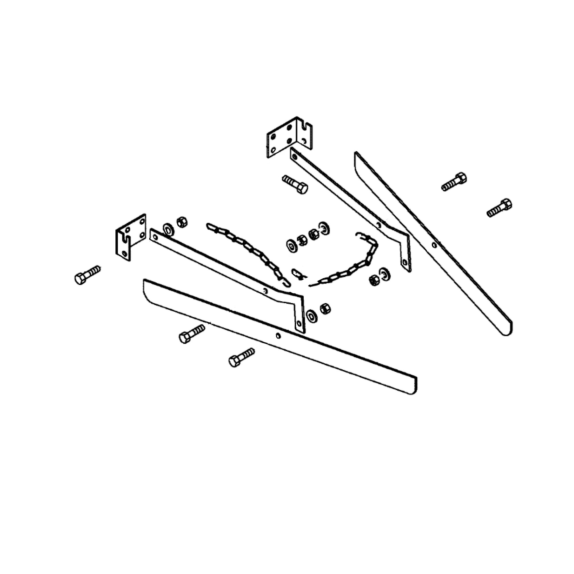 John Deere Windrow Aerator Attachment - BM18886