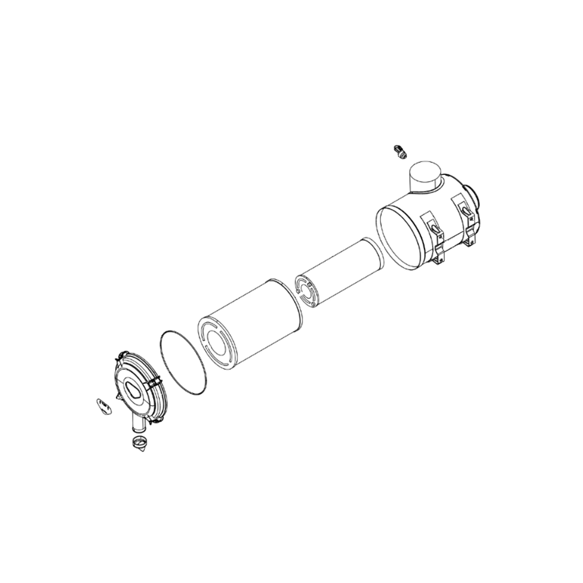 John Deere Air Cleaner Assembly - FYA00071294