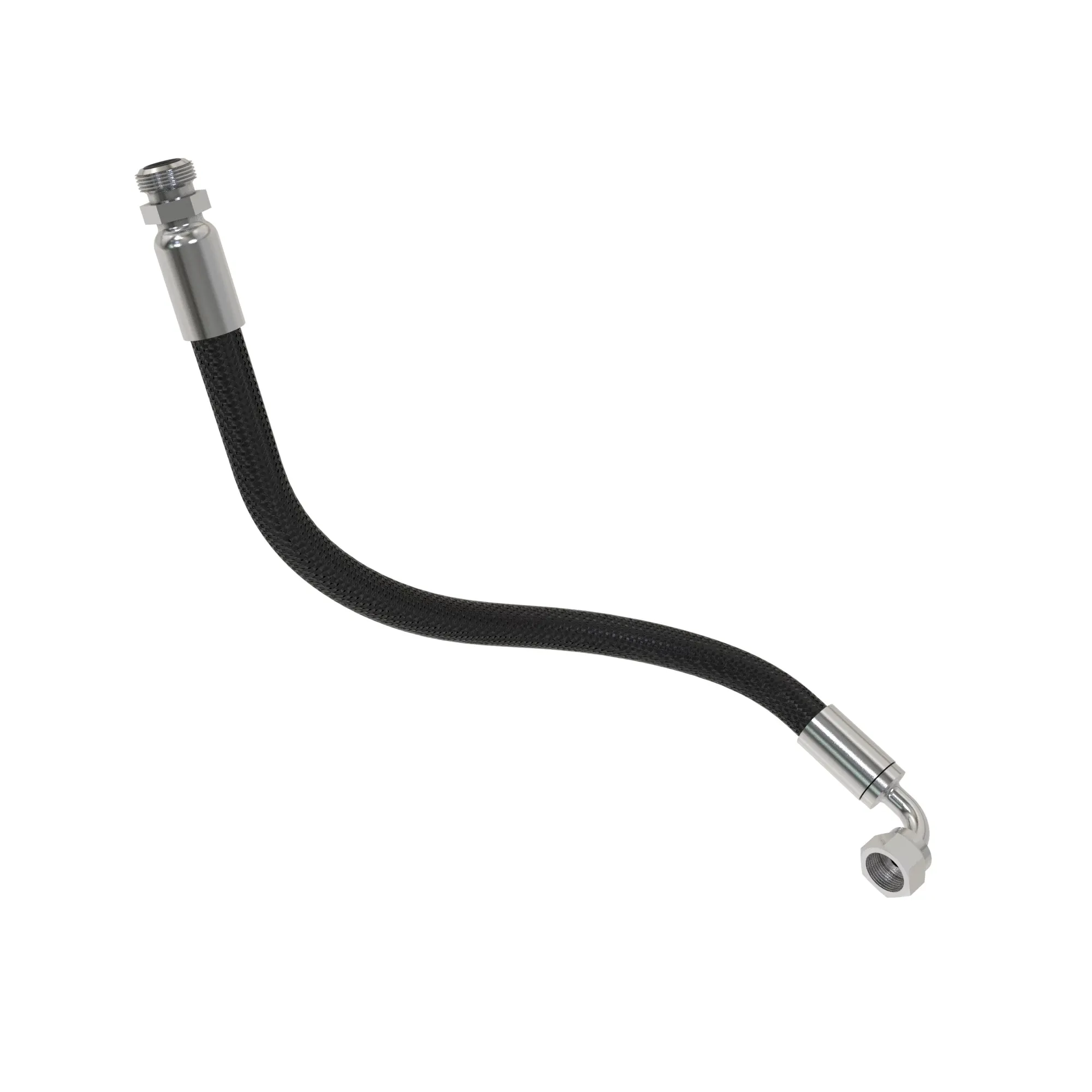 John Deere Fan Drive Supply Oil Line - RE305229