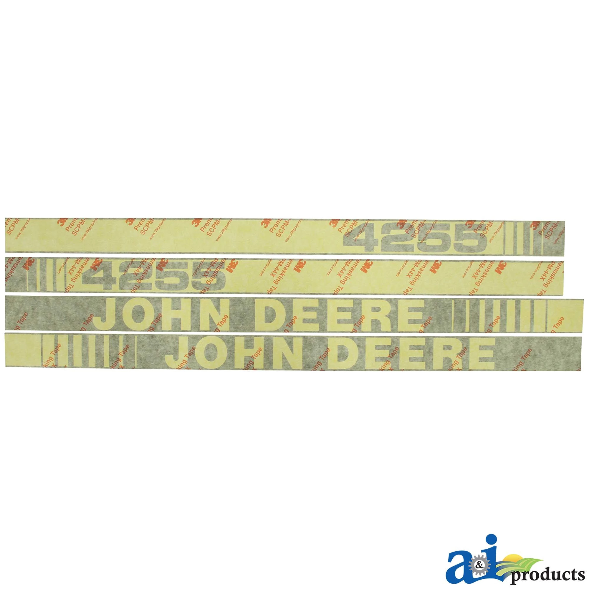 A&I Products 4255 Model Label, Right Side - A-JD4255
