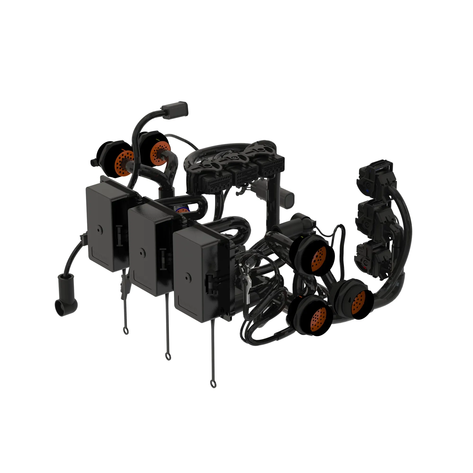 John Deere Electro-Hydraulics (EH) Vehicle Controllers Wiring Harness - AT514275