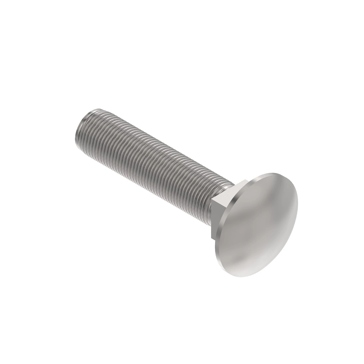 John Deere Round Head Square Neck Bolt, M16 X 80 - 03M7385