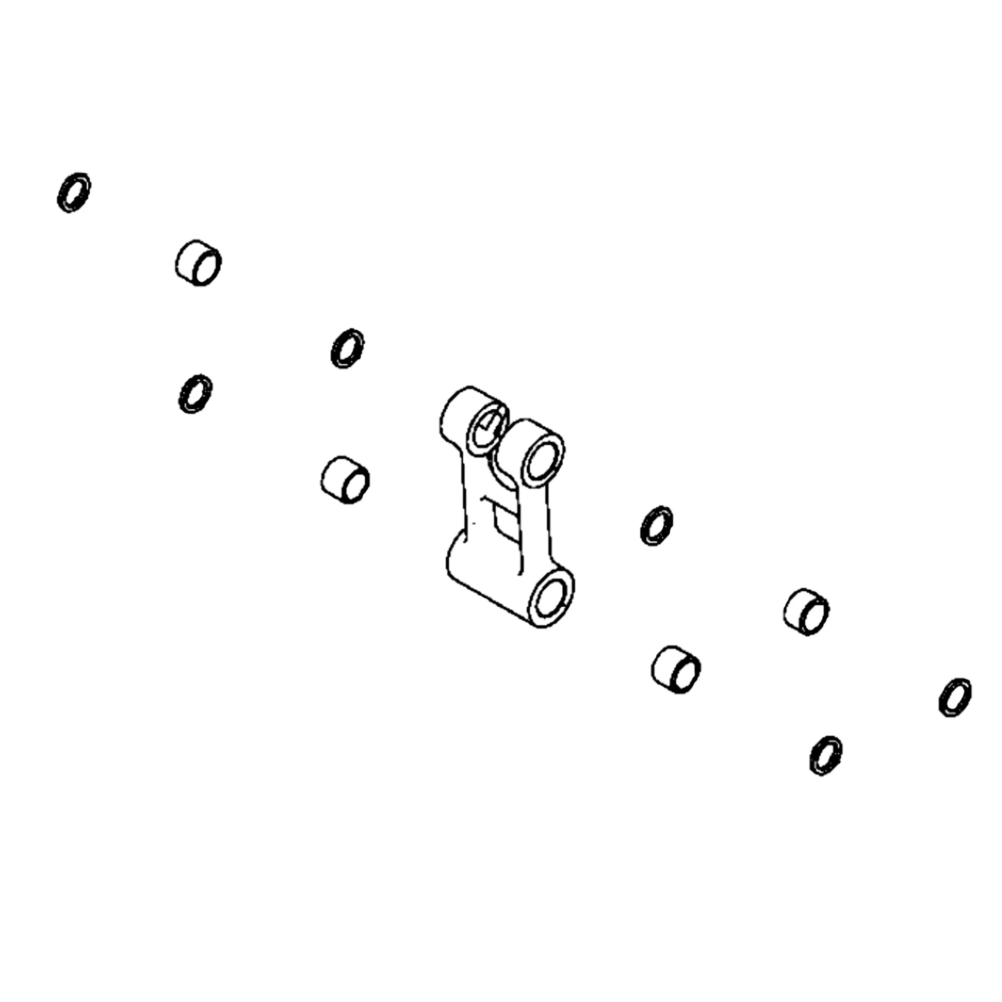John Deere Arm Link with Bushings - 8060433G