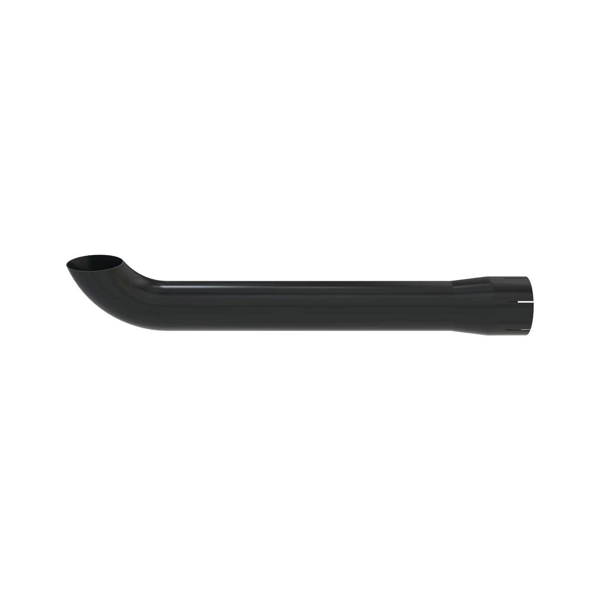 Curved Exhaust Stack (Black) DX75M