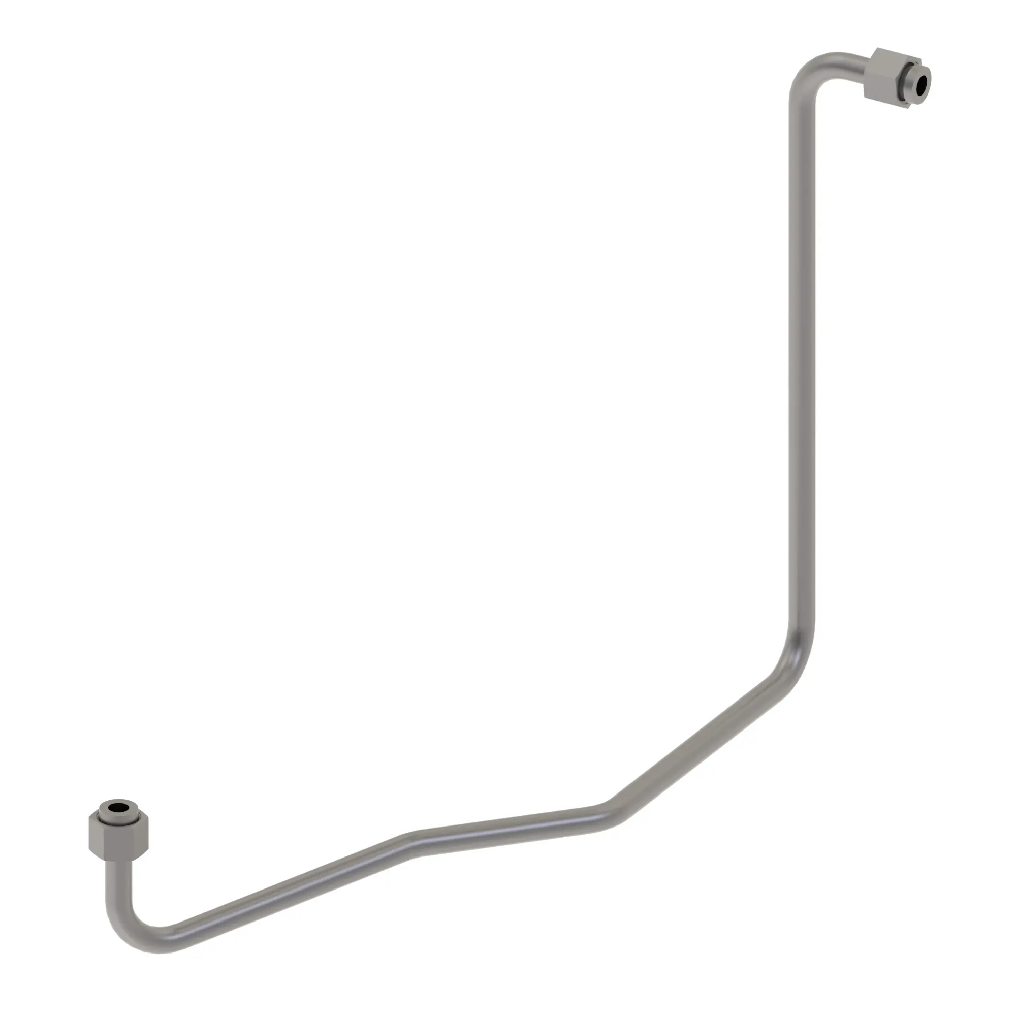 Oil Line, Mid Scv, Split to Rear Du