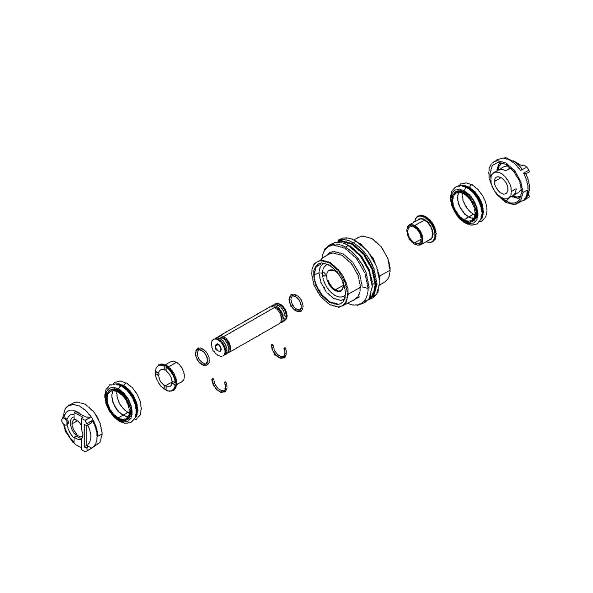 John Deere Track Lower Roller - FYD00004165