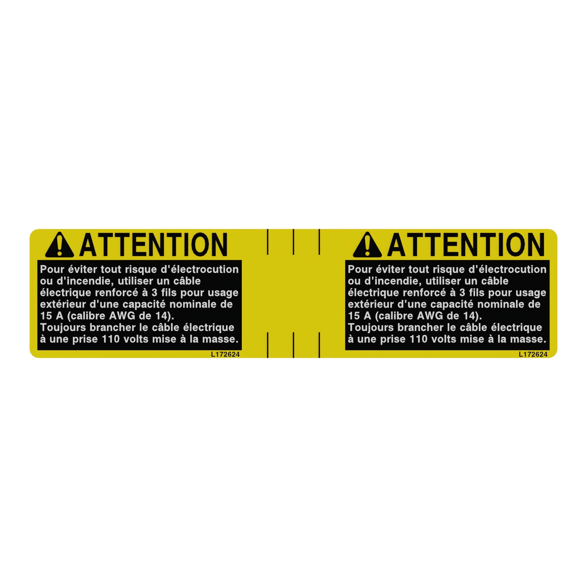 LABEL,CAUTION,FRENCH