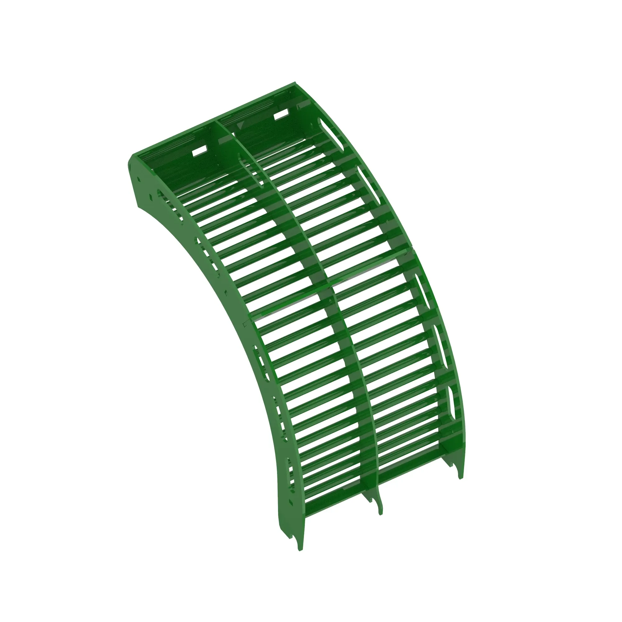 CONCAVE, ROUND BAR, FULL WIDTH HIGH