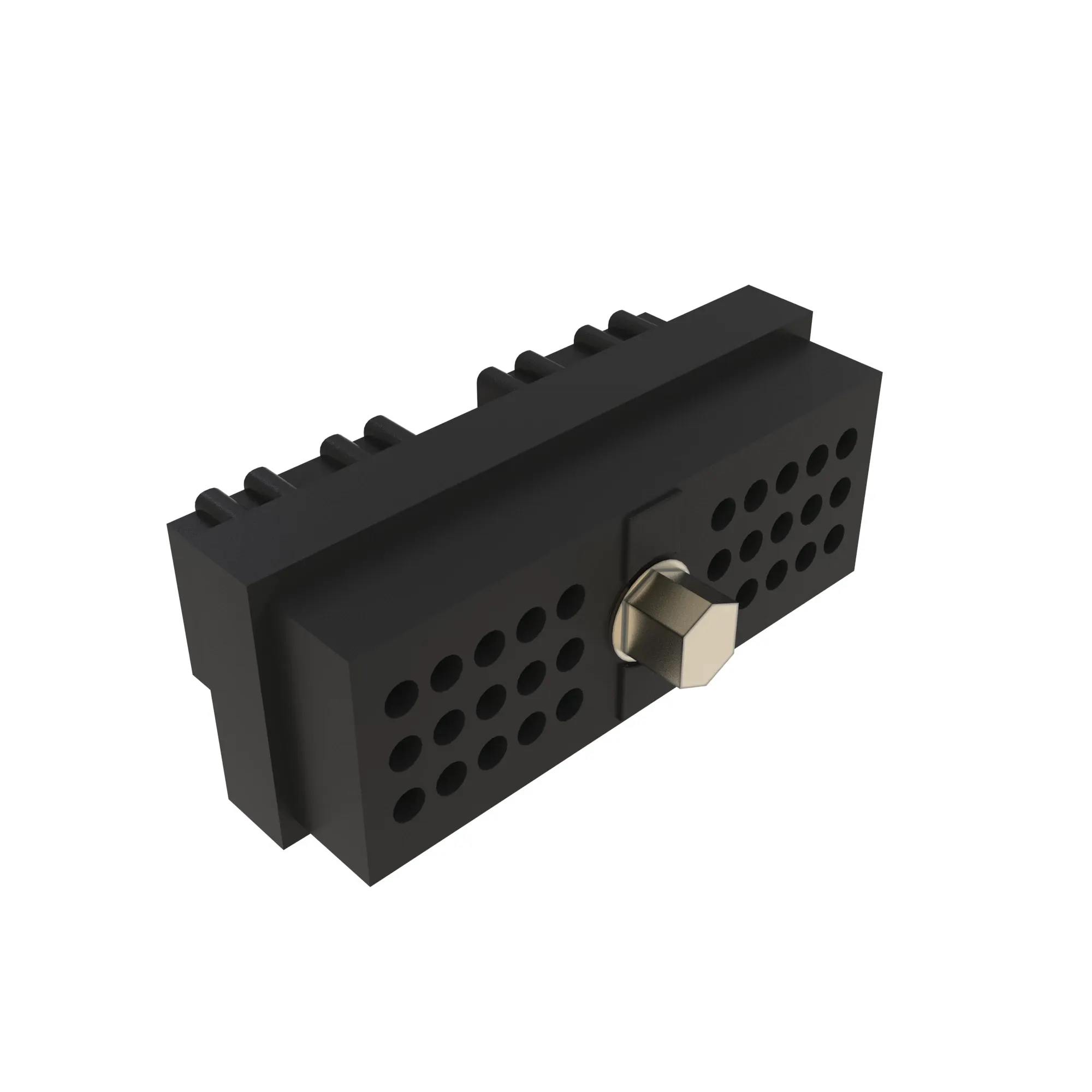 CONN DELPHI MP150 30W FS NTRL PLSTC