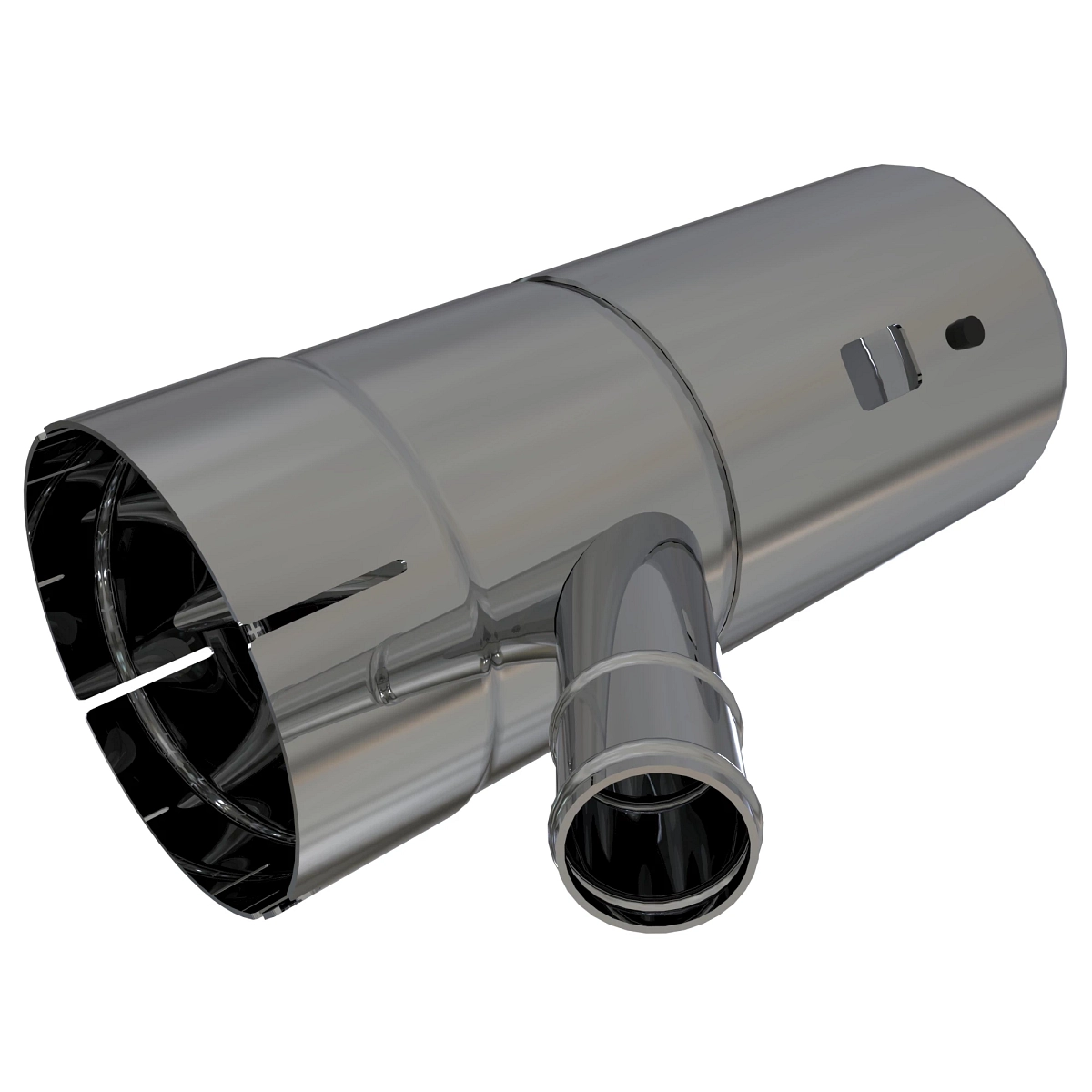 Exhaust Pipe, Lower Scr Outlet