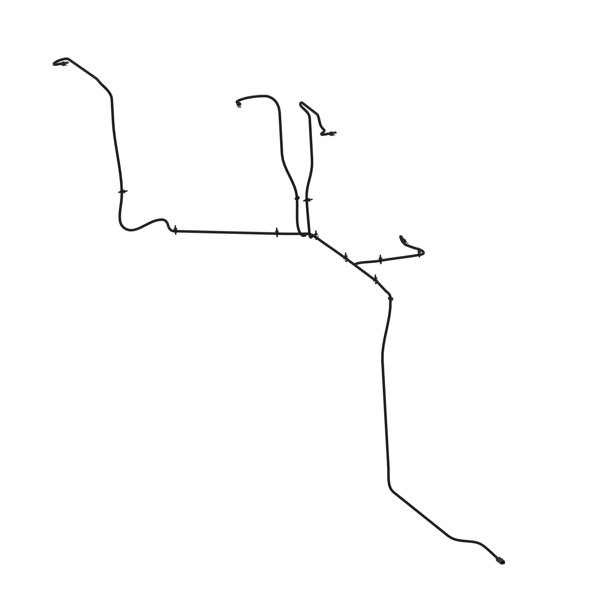 John Deere Handrail Wiring Harness - AA114609