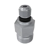 ADAPTER, W/ O-RING, STRAIGHT M8X1 9