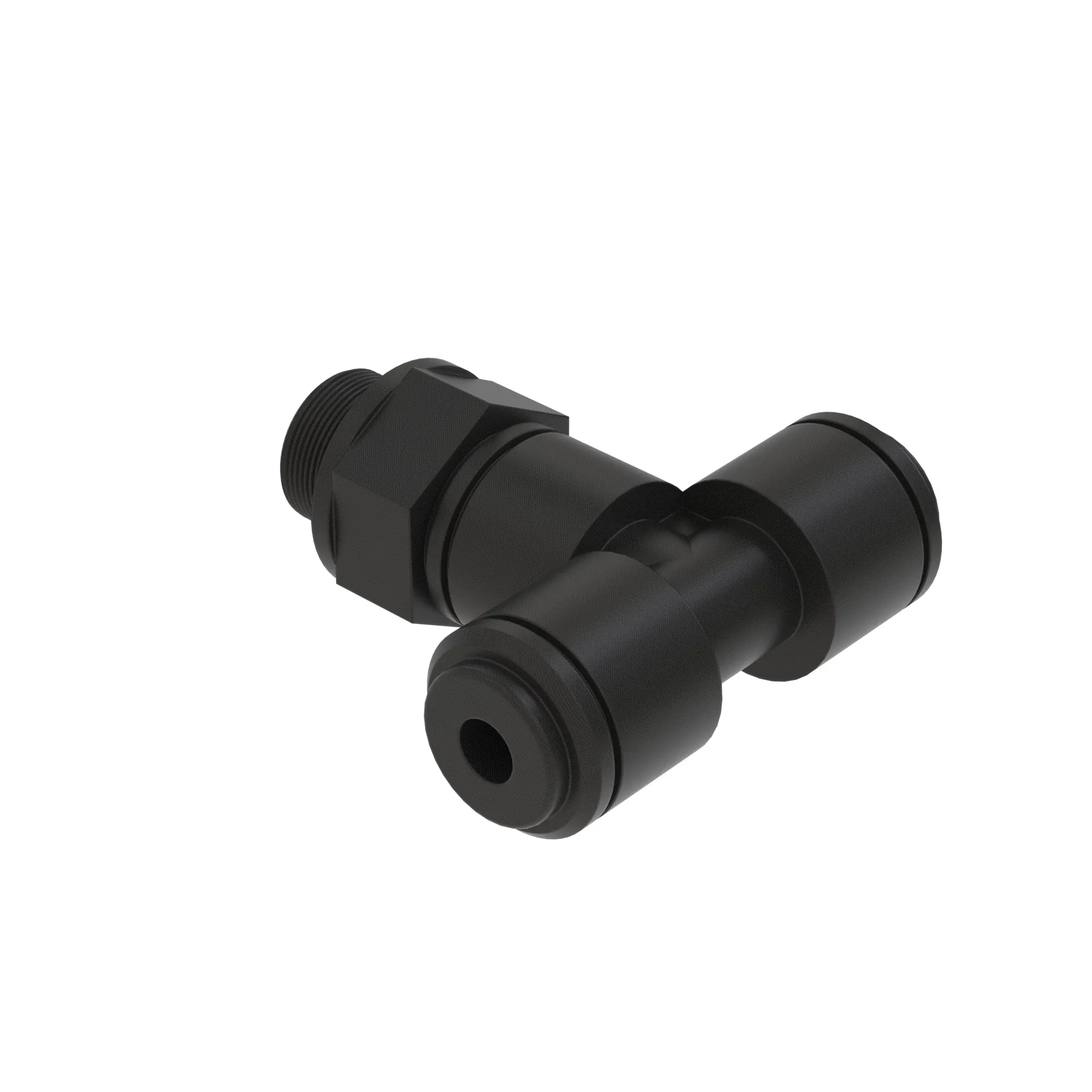 FITTING - 4MM TUBE UNION,"T" (QC)