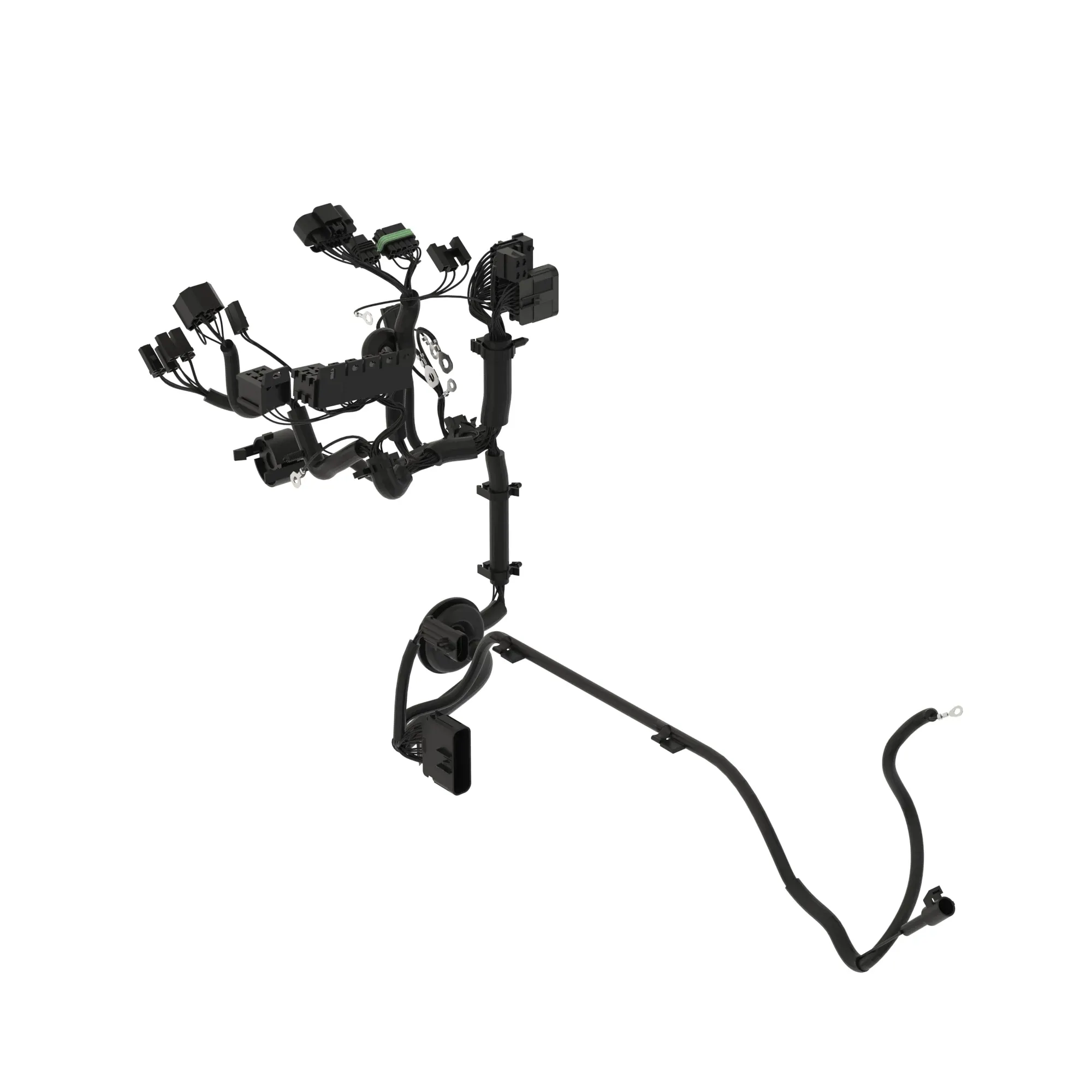 John Deere Front Cab Console Wiring Harness - RE199705