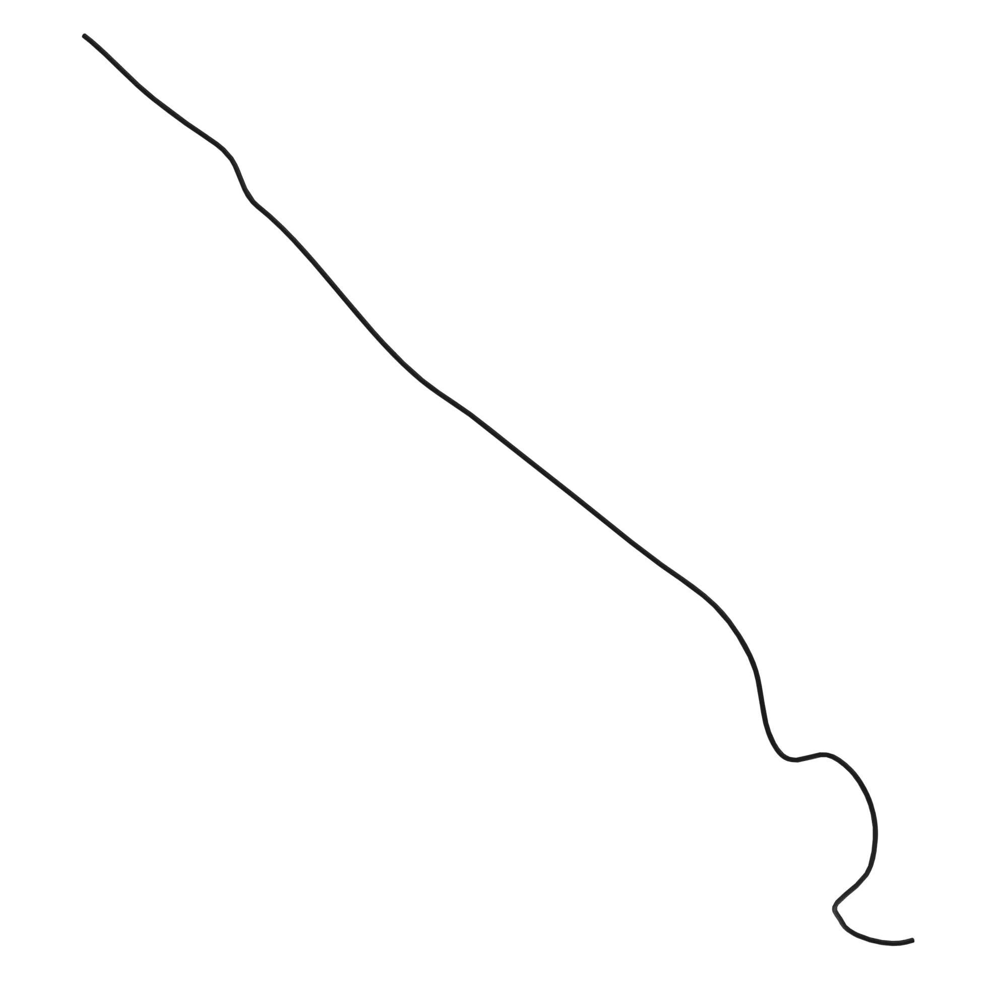 HOSE CONNECTING BETWEEN FILTER AND NOZZLE LSB
