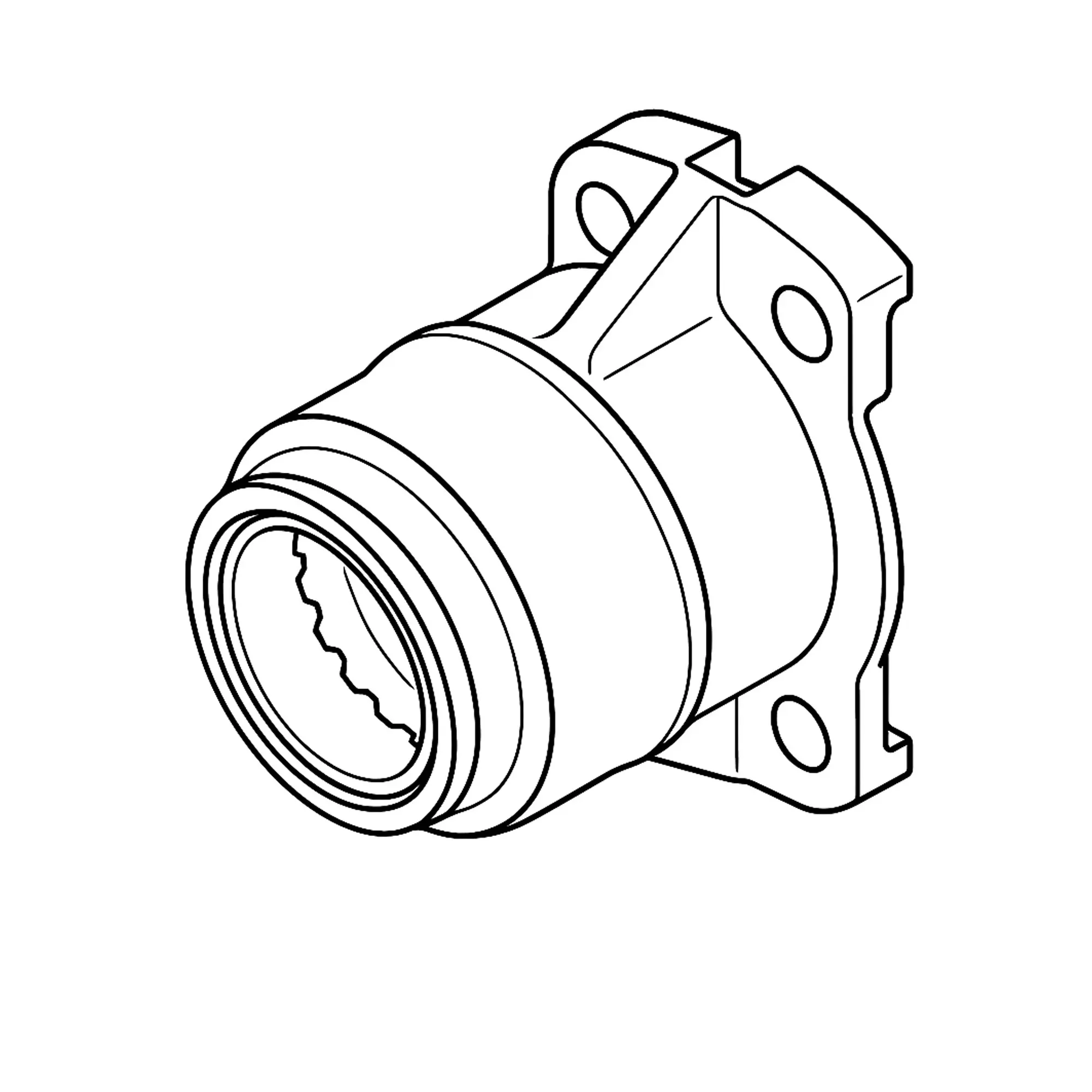 John Deere Flange - F072727