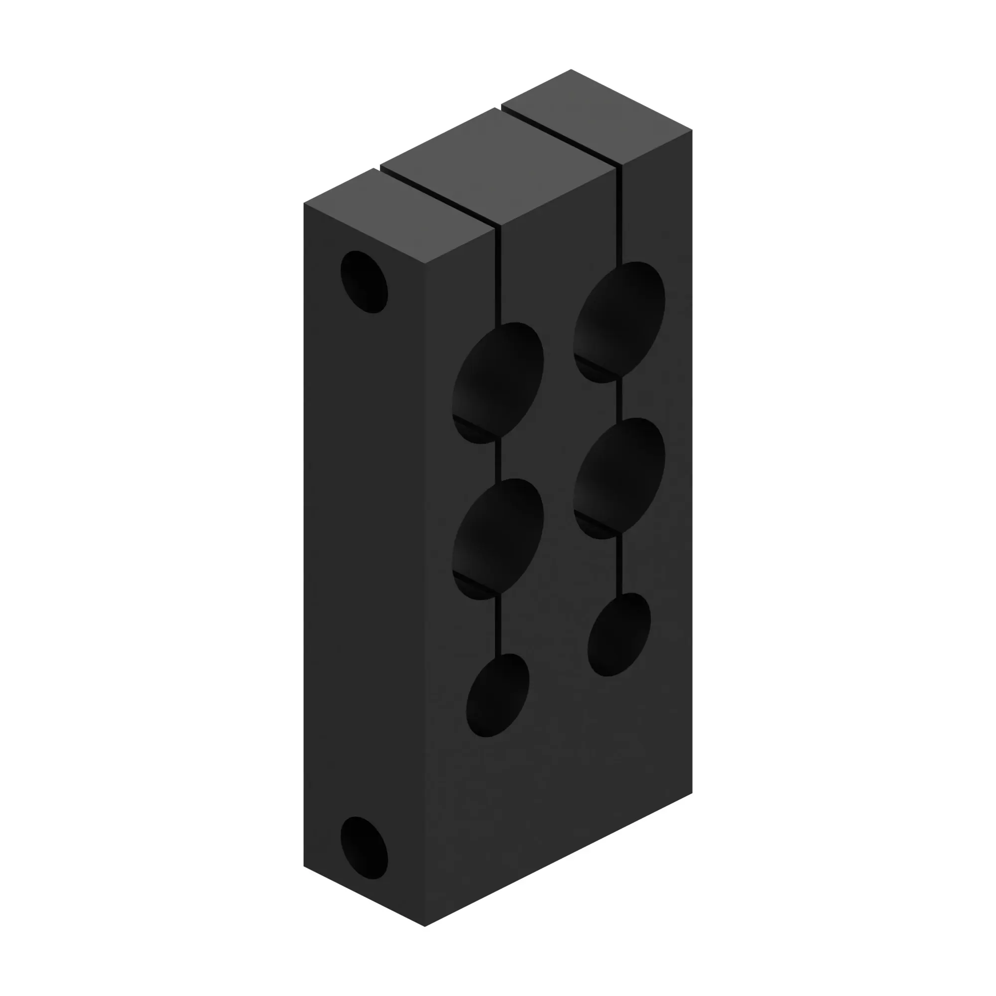 SUPPORT, A NUMBER, RUBBER BLOCK